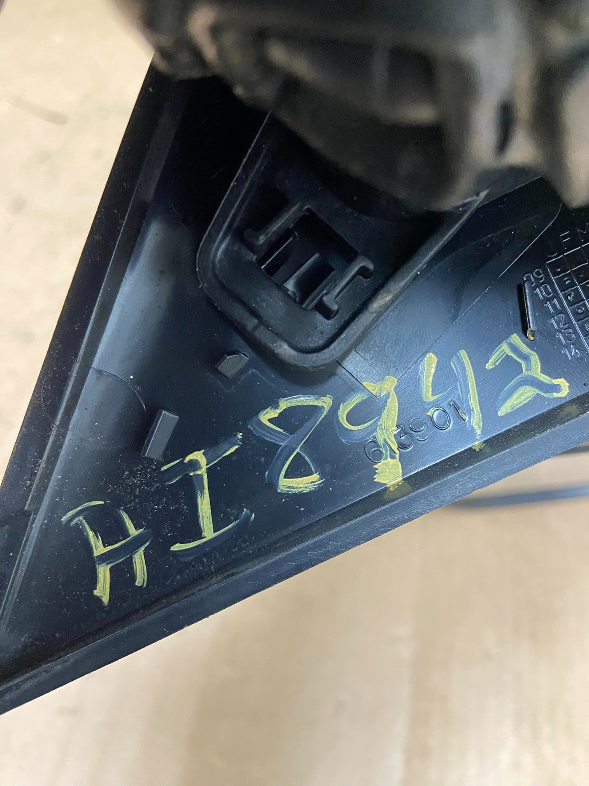 2010-2018 Ford Taurus Left Driver LH Side View Door Mirror AI8942 LK7