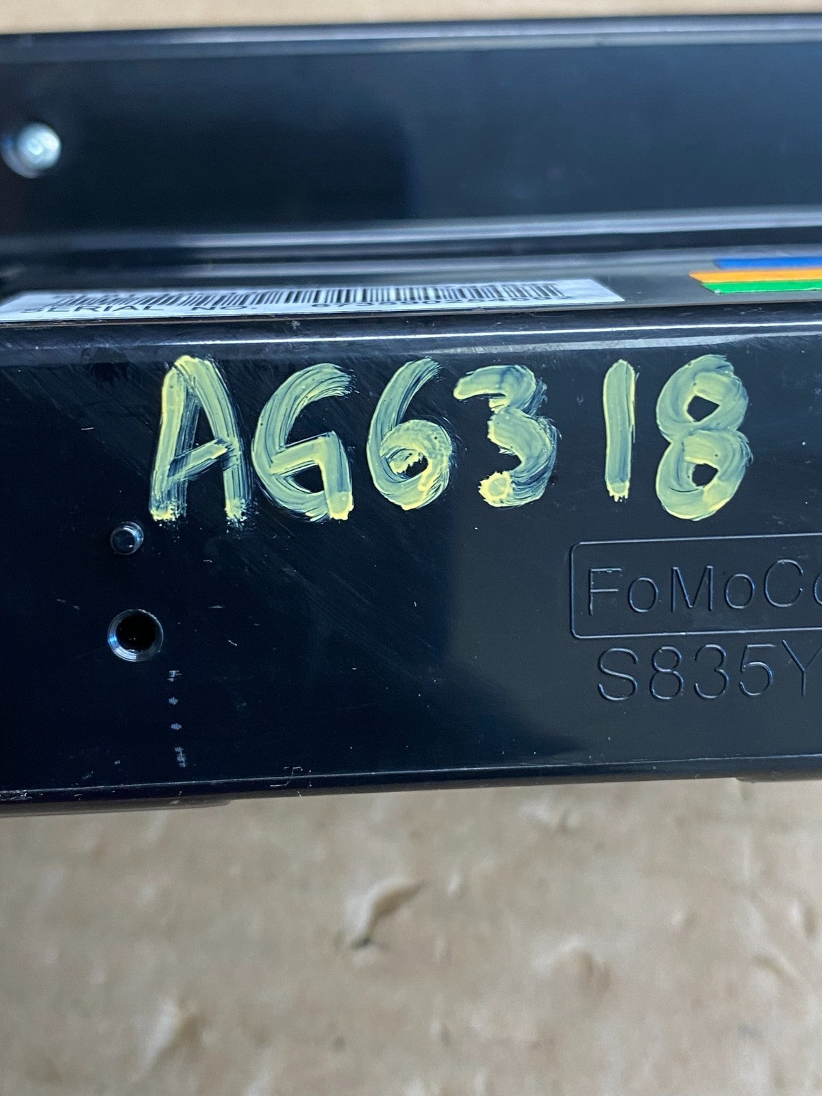 2008-2012 Ford Escape Mariner Dash Clock Display Information Screen AG63185