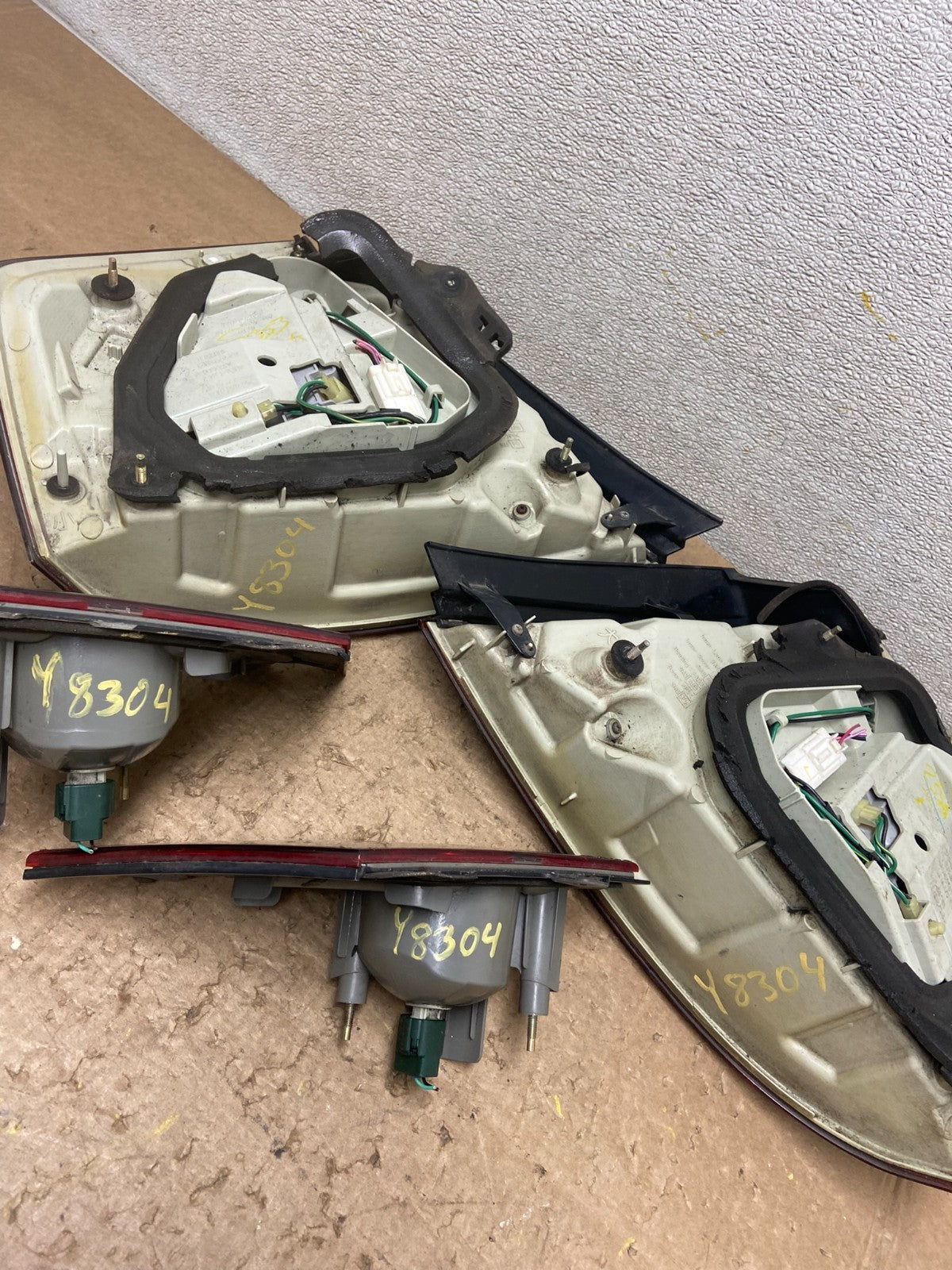 2006 2007 Infiniti M35 M35X M45 Left+Right Side Tail Lights Oem Y8304 DW14