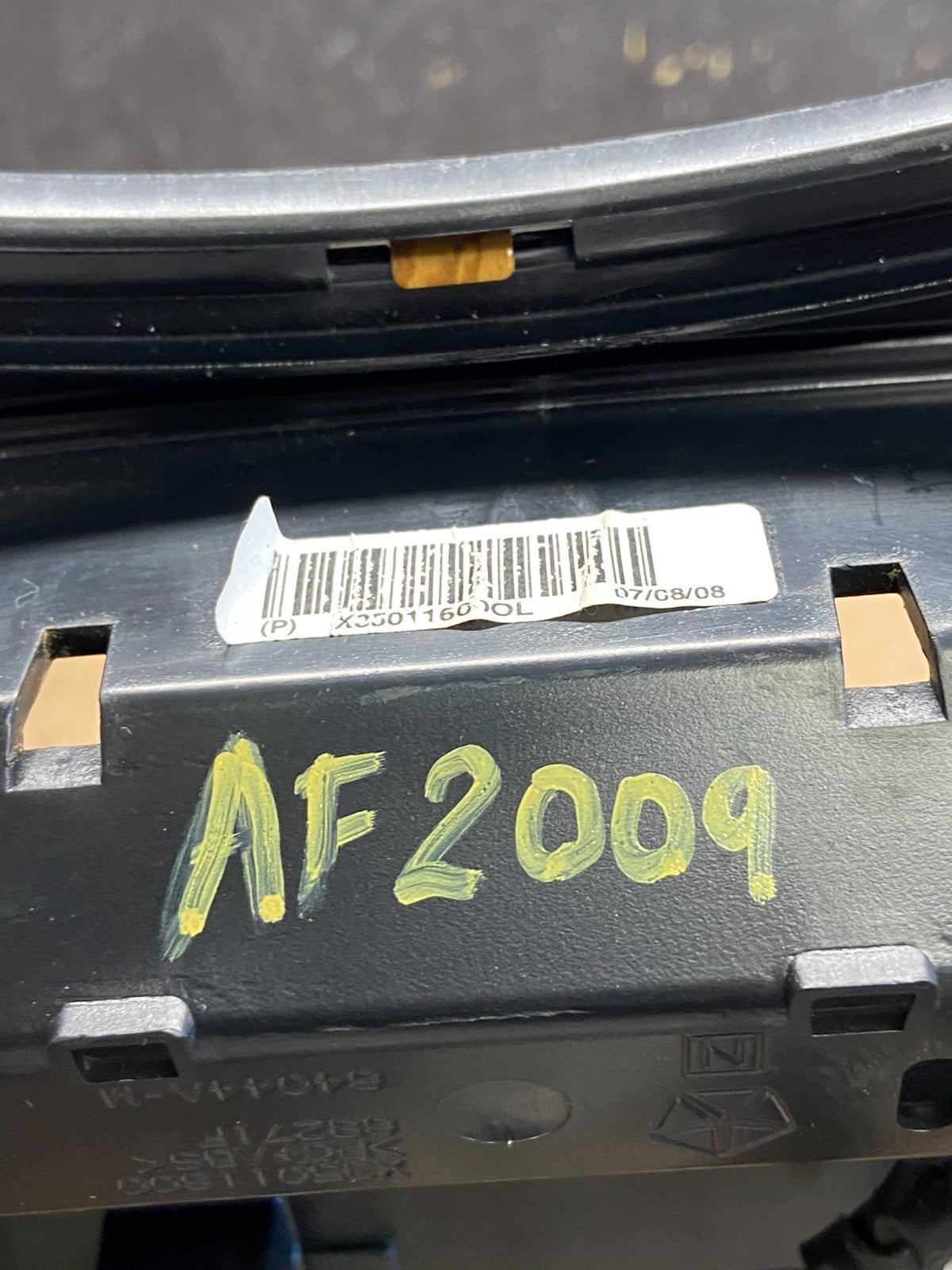 2008 2009 2010 Jeep Commander Grand Cherokee A/C Climate Control Bezel AF2009 DW6