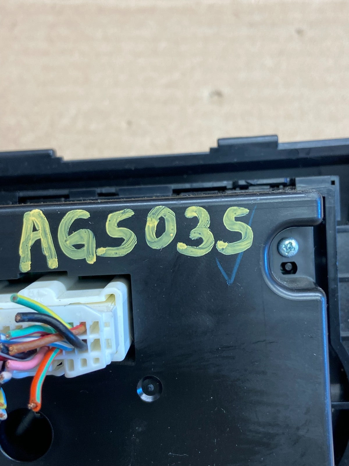 2009 - 2013 Mazda 6 A/C Manual Climate Control Panel AG5035 DG5