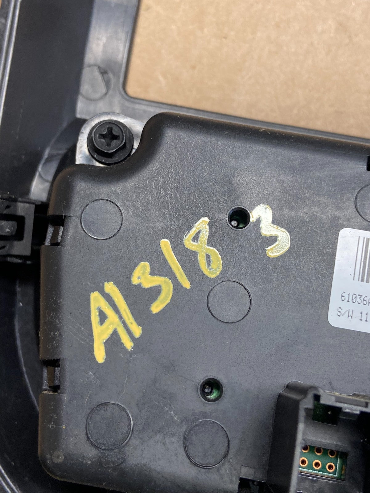 2011 to 2017 Jeep Compass Dash Climate Temperature Control Radio Bezel AI3183 DG8