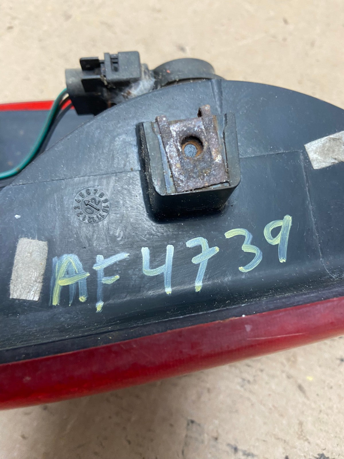 1997 - 2004 Dodge Dakota Right Passenger Rh Side Tail Light AF4739 LK8