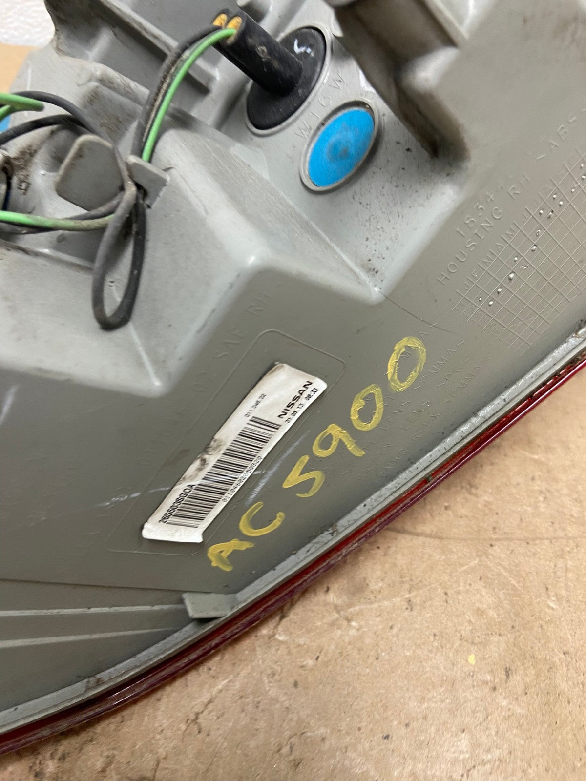 2013 2014 2015 Nissan Sentra Led Right Passenger Side Tail Light AC5900 LK7