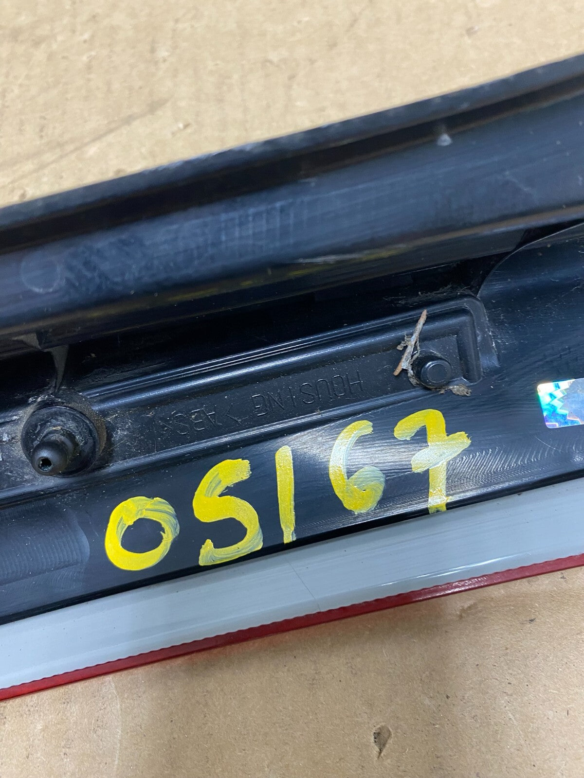 2003 to 2006 Volvo XC90 Left Driver LH Side Upper Tail Light OEM O5167 DW9