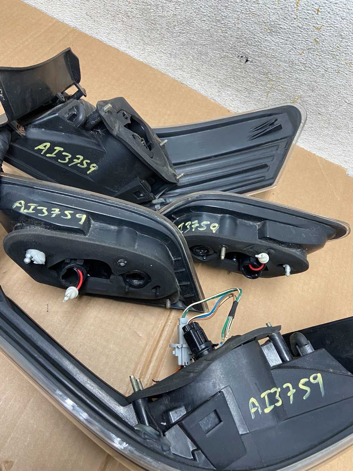 2007 2008 2009 Toyota Camry Left+Right Set LED Black Tail Lights AI4734 DG9