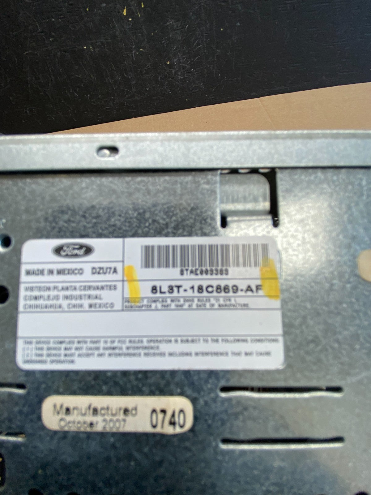 2004 2010 Ford F150 Radio Stereo Audio AM/FM ad1715 DG5
