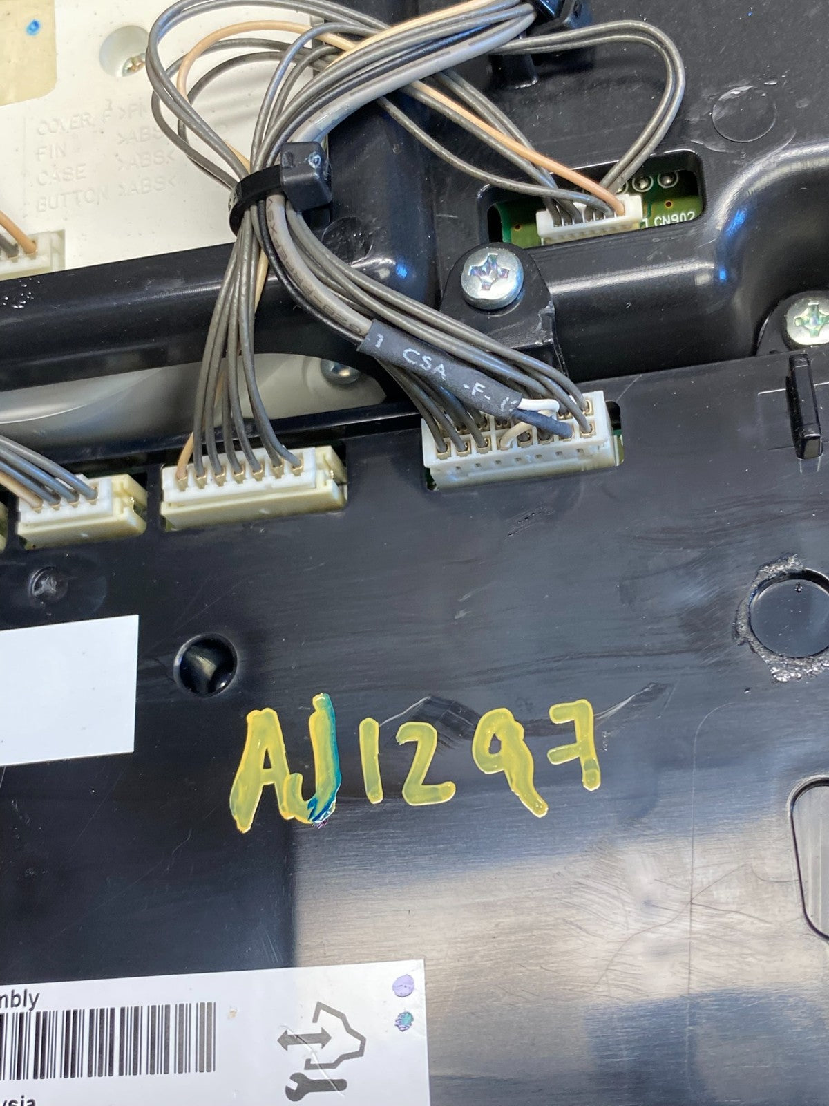 2009-2013 Cadillac CTS A/C Heater Radio Climate Control Panel Bezel OE AJ1297 DW5