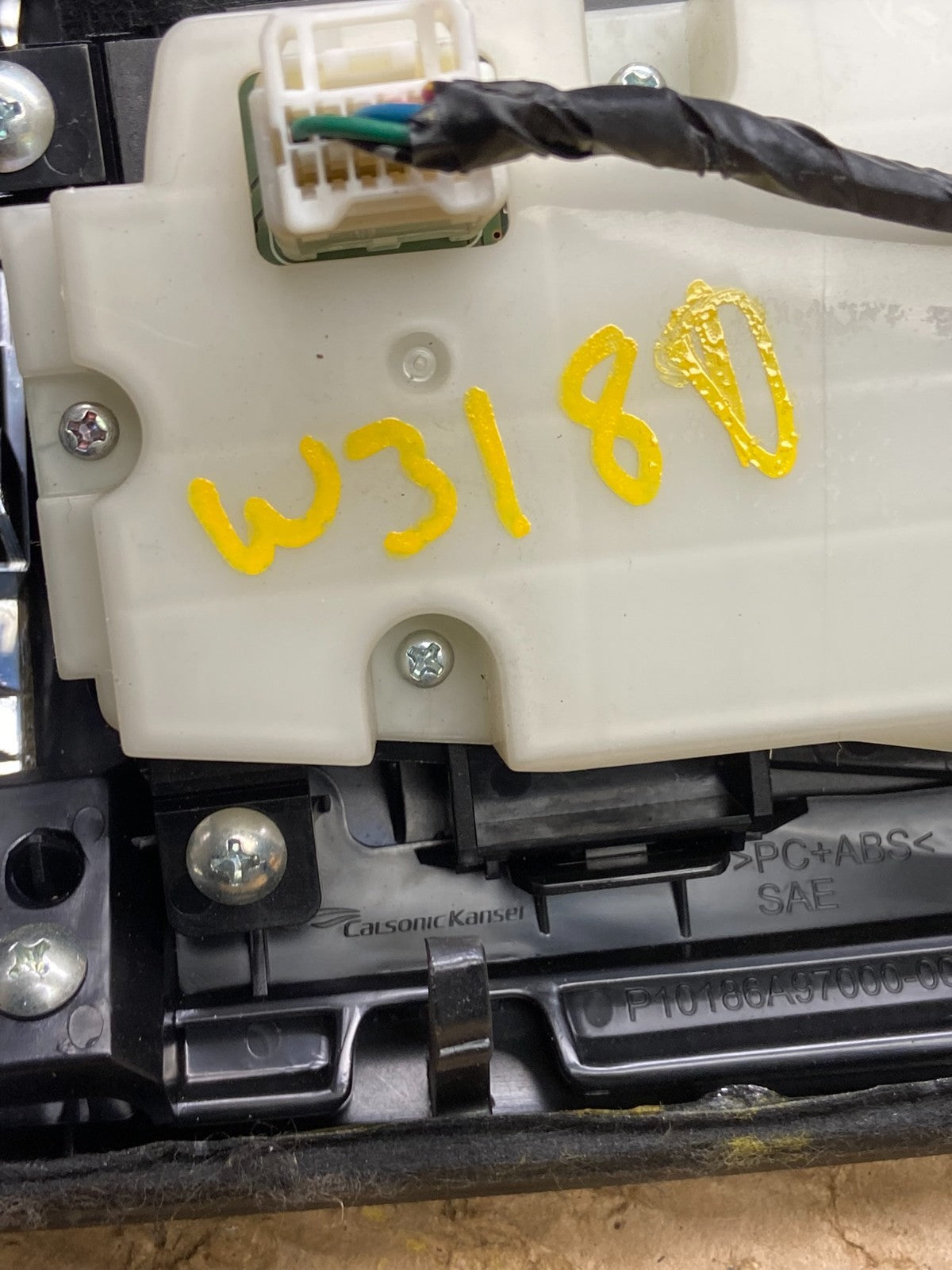 2009-2014 Nissan Maxima Center Console Climate Control Radio Bezel OEM W3180 DG6