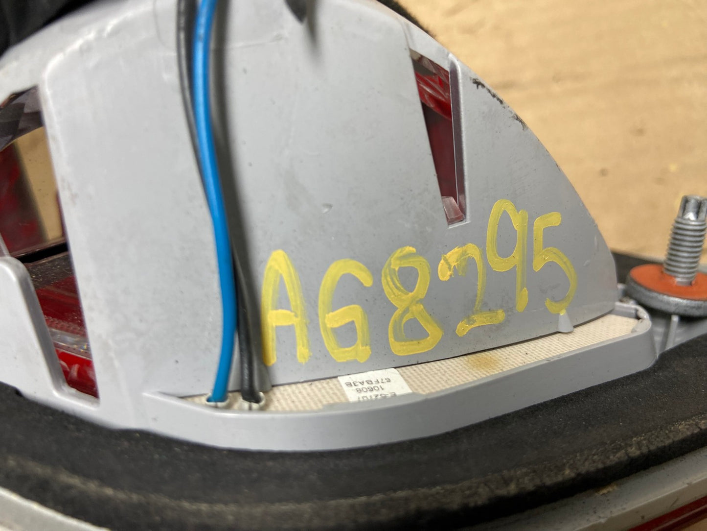2007 2008 2009 2010 BMW X3 Right Passenger Rh Inner Tail Light AG8295 LK7
