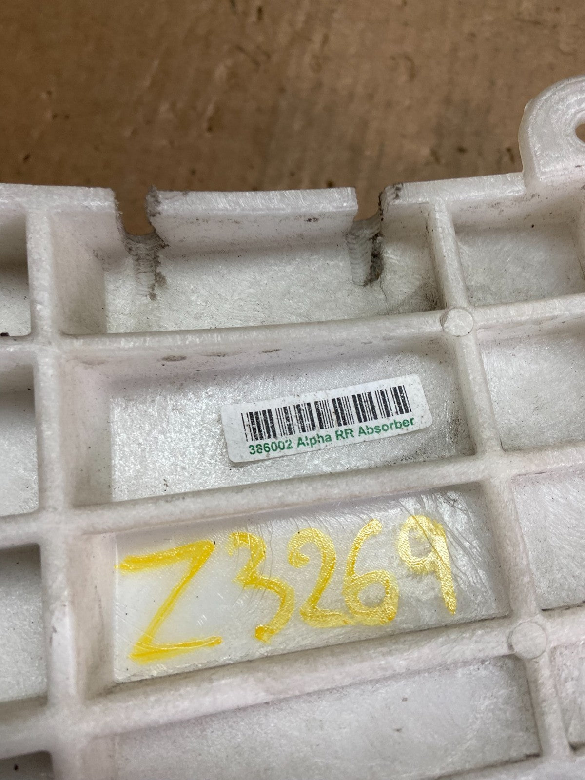 2013 to 2018 Cadillac ATS Rear Bumper Energy Impact Absorber OEM Z3269 DG7