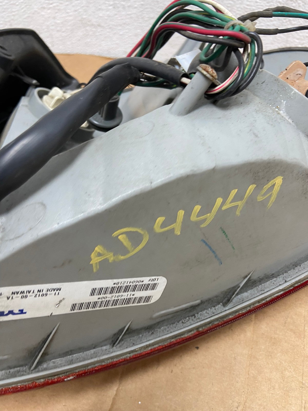 2001 - 2004 Hyundai Santa Fe Left Driver LH Side Tail Light TYC AD4449 LK6