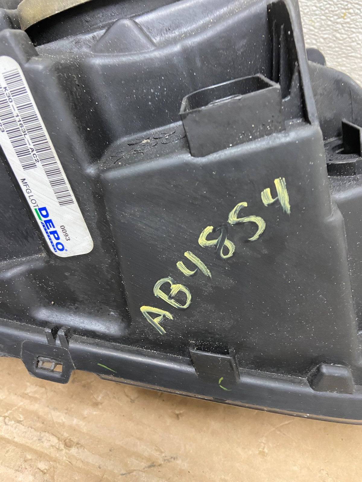 2014 to 2018 Ford Transit Connect Left Driver LH Side Headlight DEPO AB4854 DW12