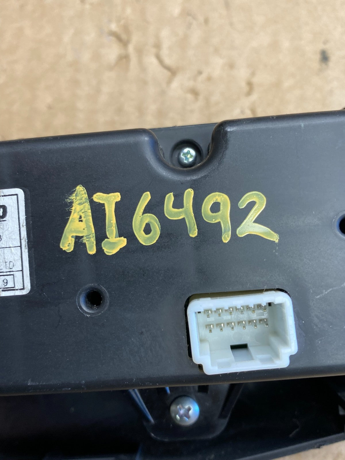 2013 2014 2015 Nissan Altima A/C Temperature Climate Control AI6492 DW5
