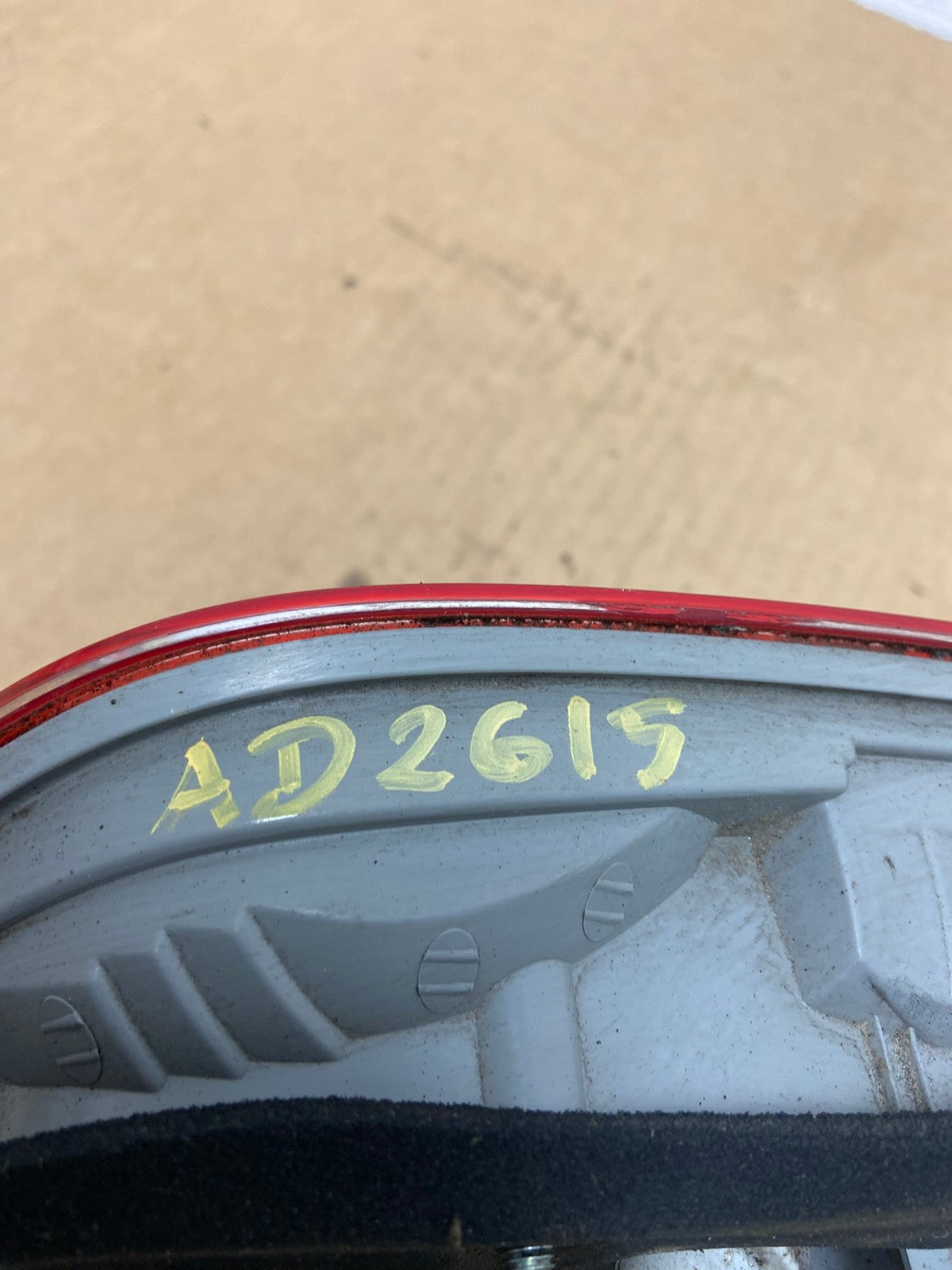 2007 2008 2009 Toyota Camry Right Passenger Rh Tail Light Inner AD2615 LK6