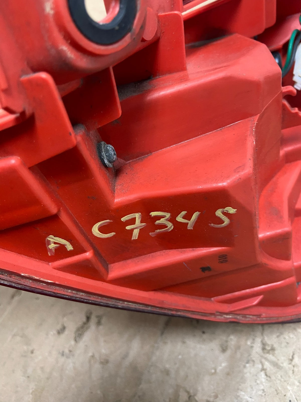 2009 2010 Nissan Murano Left Driver Lh Side Tail Light AC7345 DW7