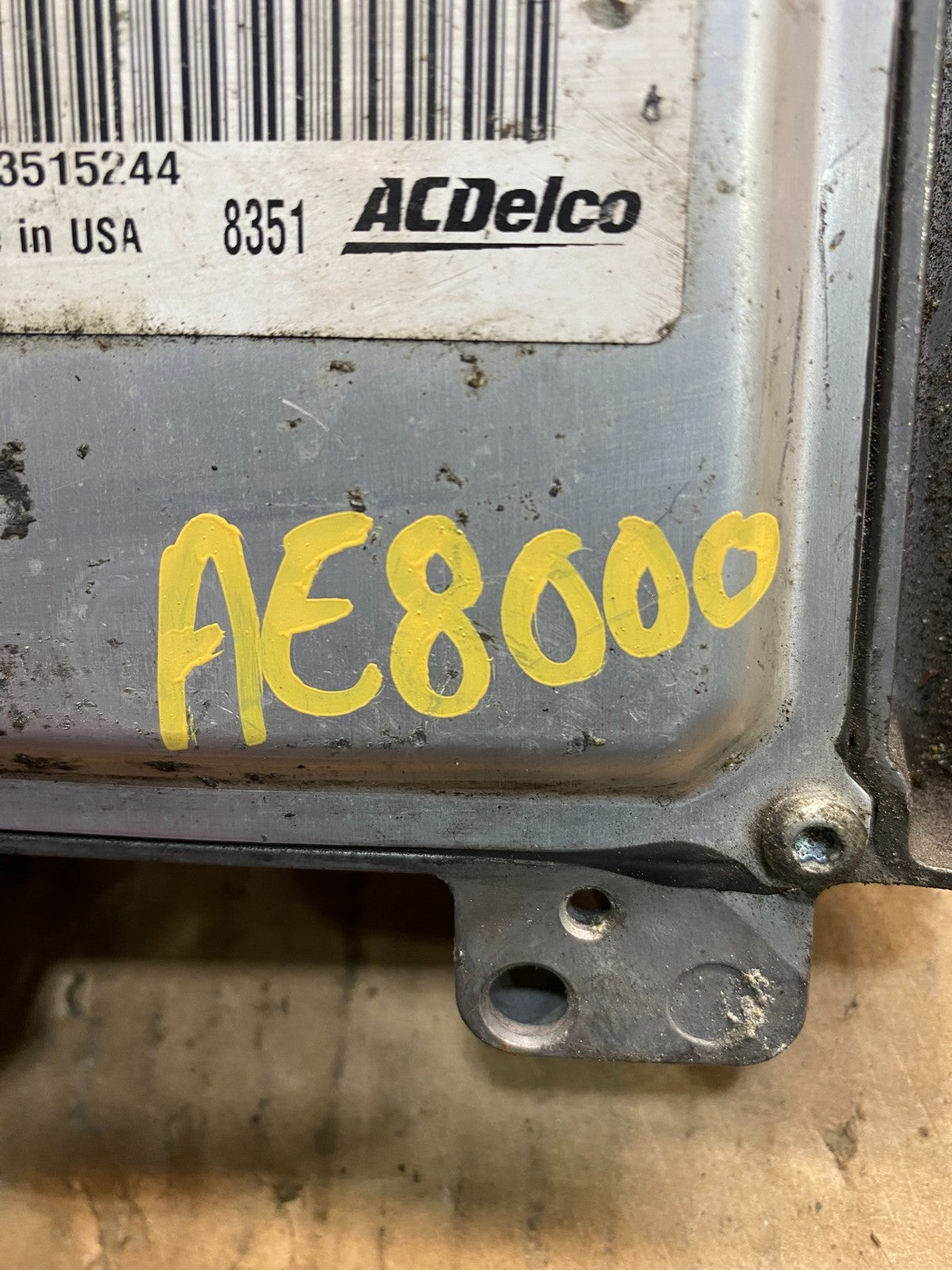 2009 Chevrolet Avalanche Ecu Engine Control Module Unit Ecm AE8000 DW3