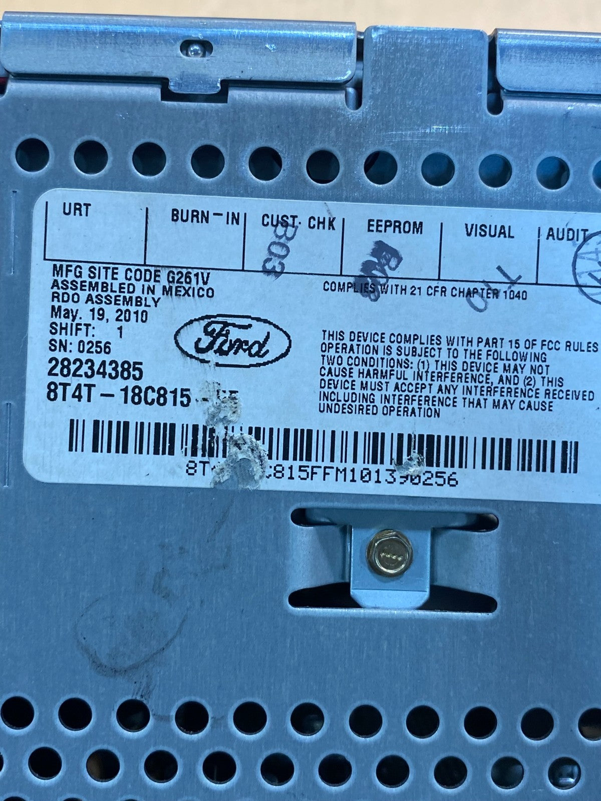 Ford 6 CD Radio Audio AM/FM Receiver AG1812 DG6