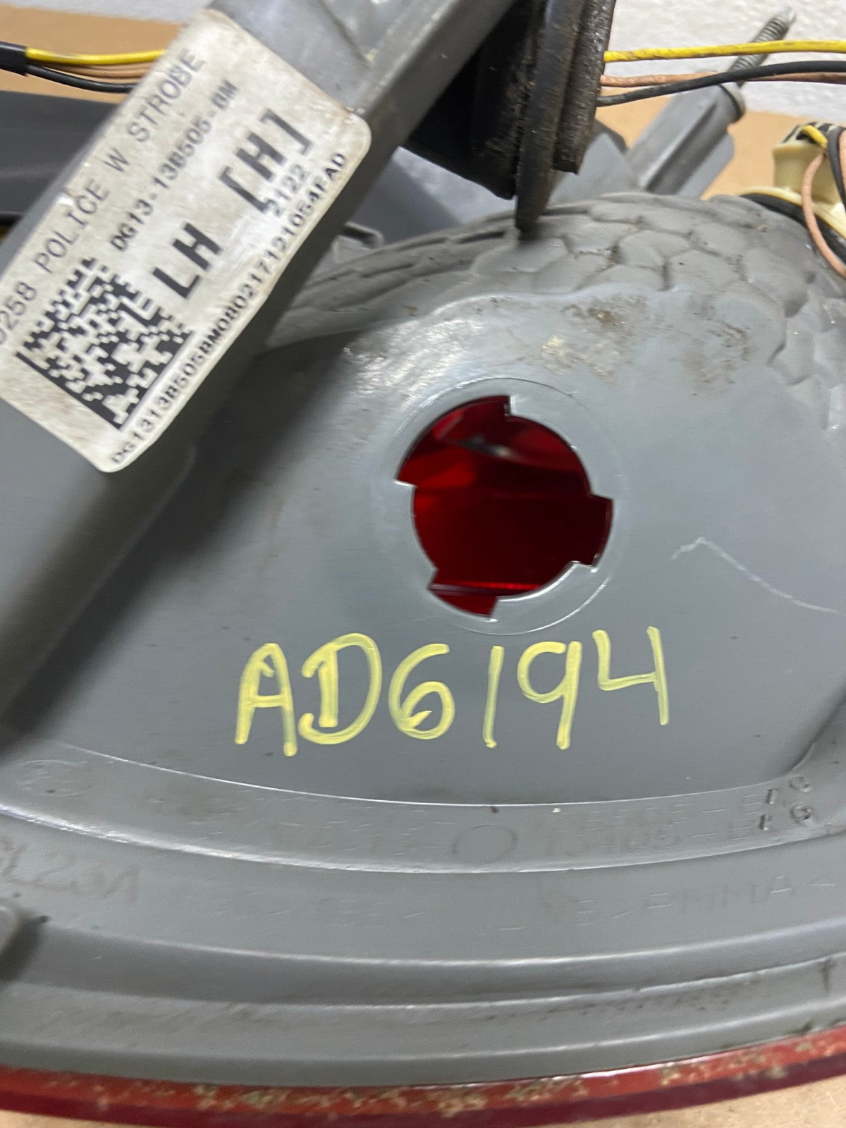 2014 to 2018 Ford Taurus Interceptor Left Driver LH Tail Light AD6194 LK6