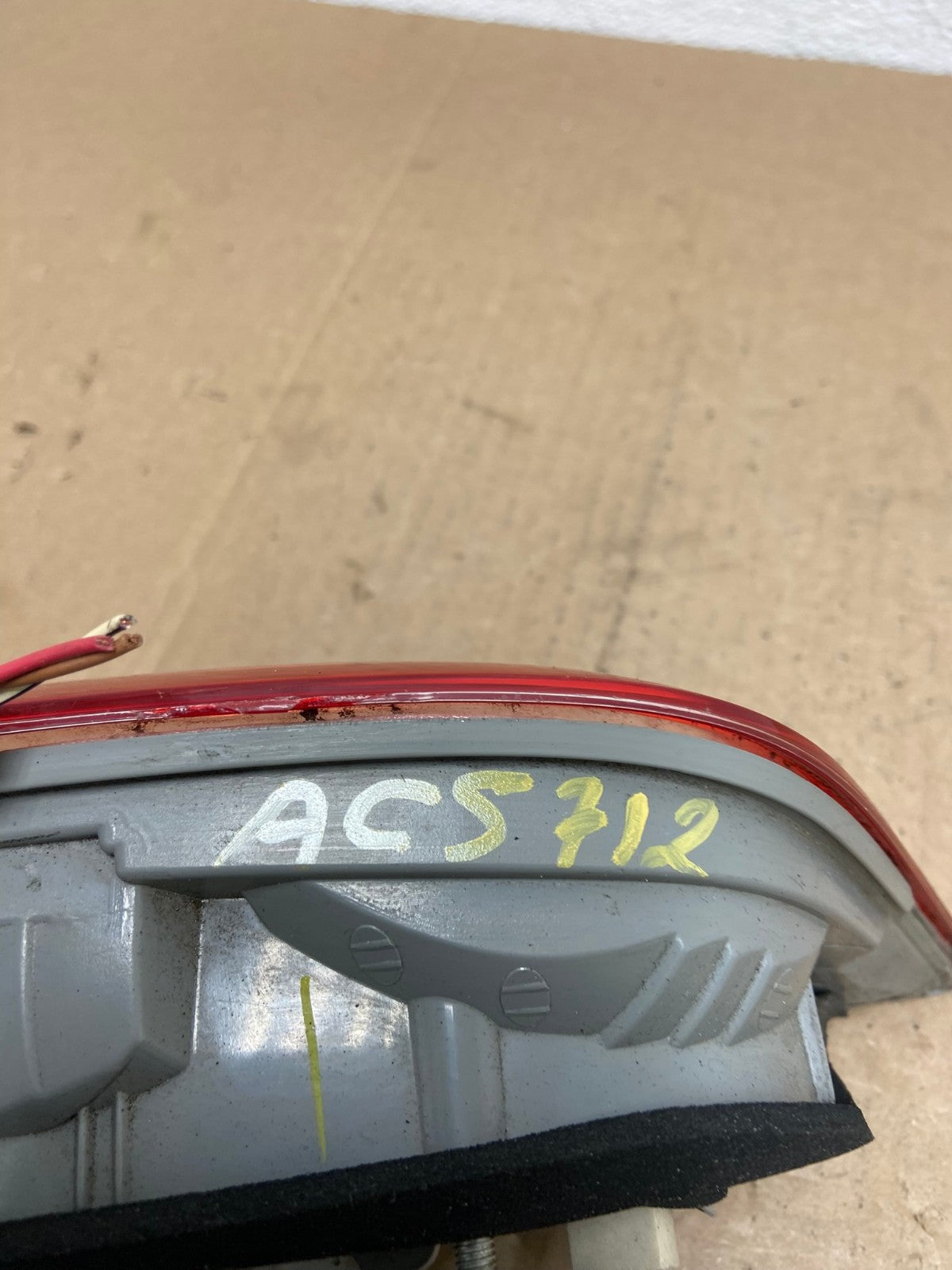 2007 2008 2009 Toyota Camry Left Driver Tail Light Trunk Lid Inner AC5712 LK6