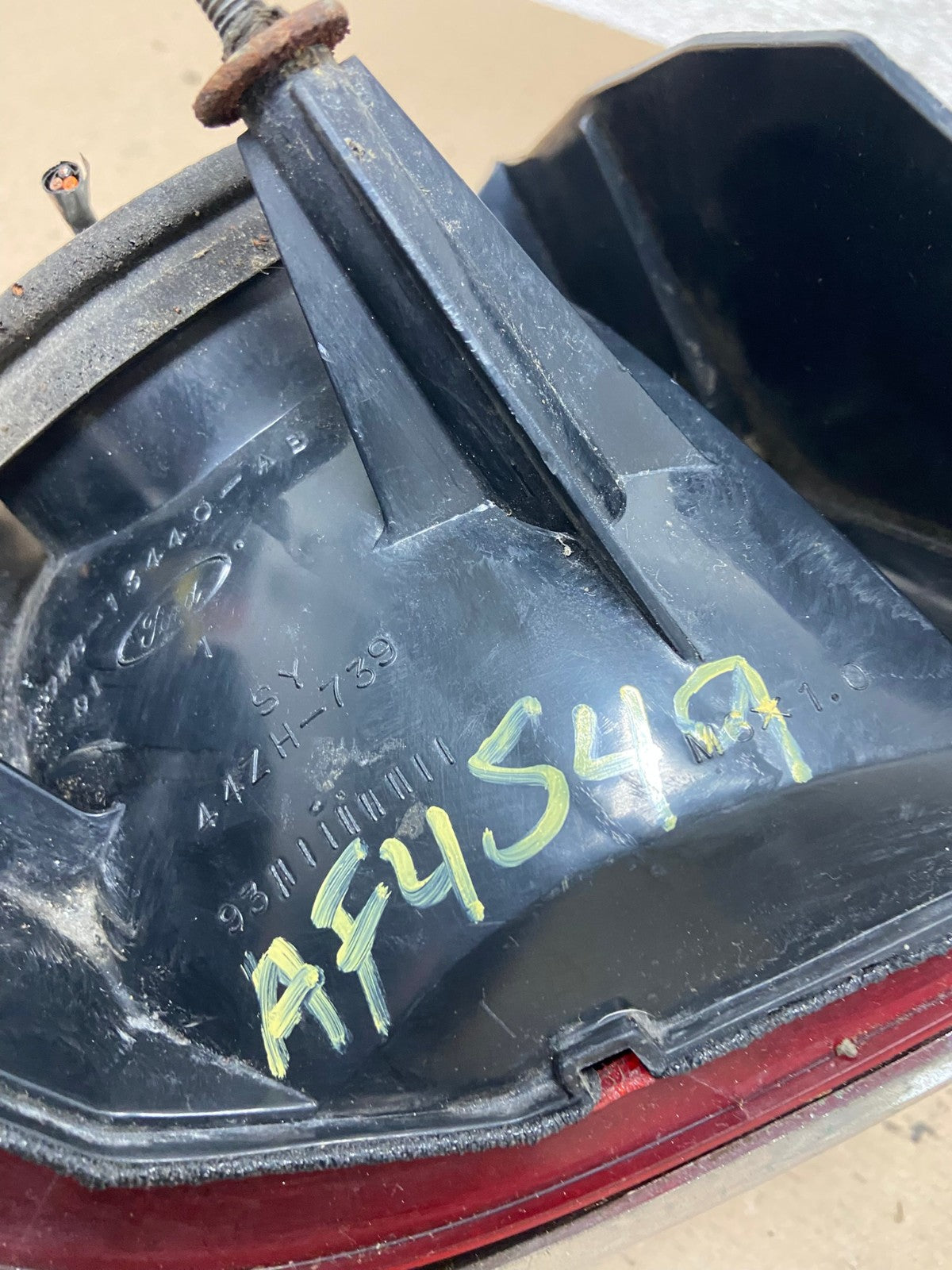 1994 - 1997 Ford Cougar Right Passenger RH Side Tail Light AF4549 LK8