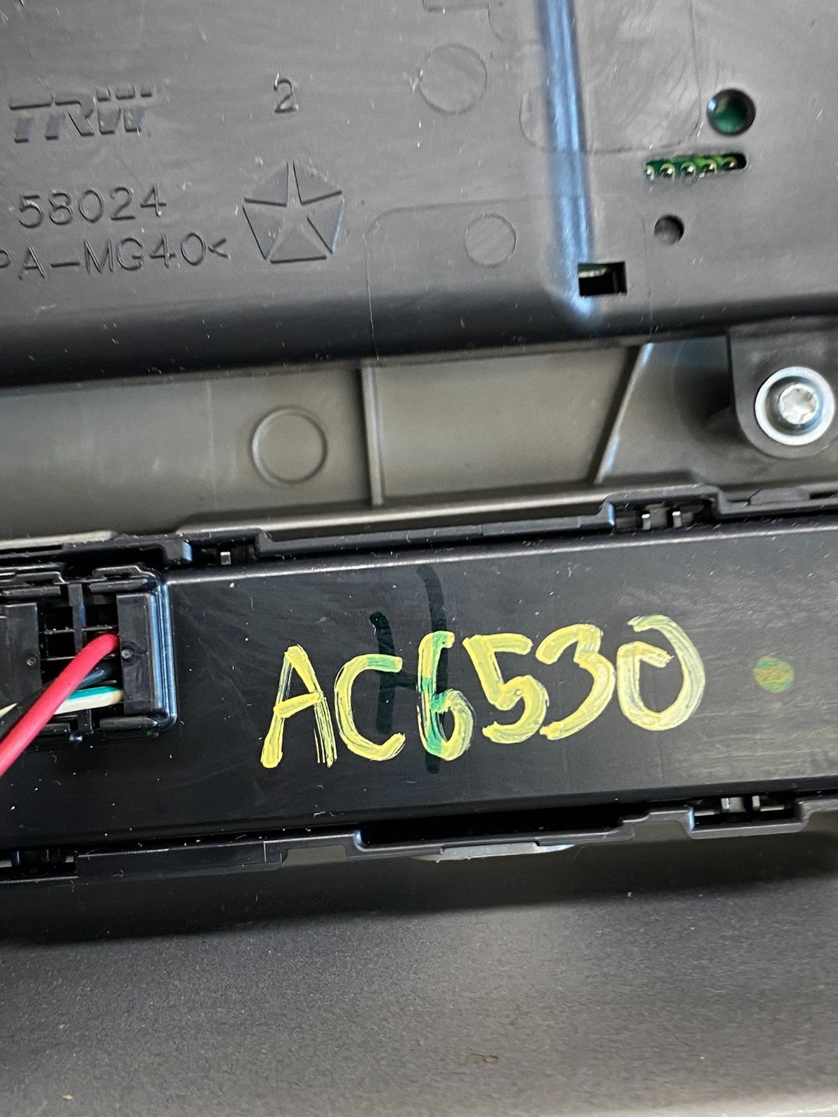 2008 2010 Dodge Avenger Center Dash A/C AC Climate Control Bezel Trim ac6530 DG6