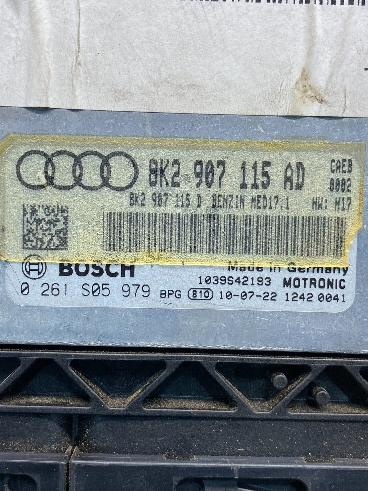 2011 to 2012 Audi A4 2.0L Engine Computer Ecu Pcm Ecm Pcu AD3440 DG2