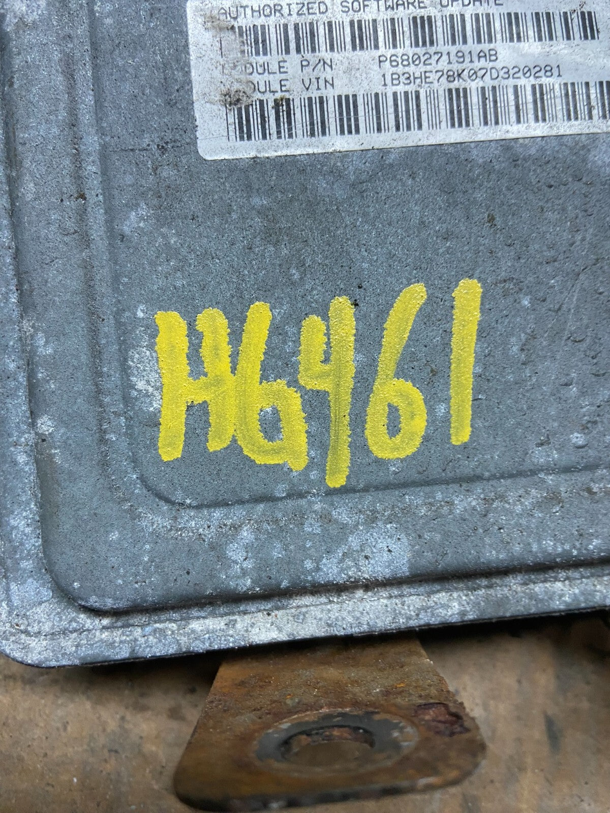 2007 2010 Dodge Caliber Computer Brain Engine Control p68027191ab H6461 PS4