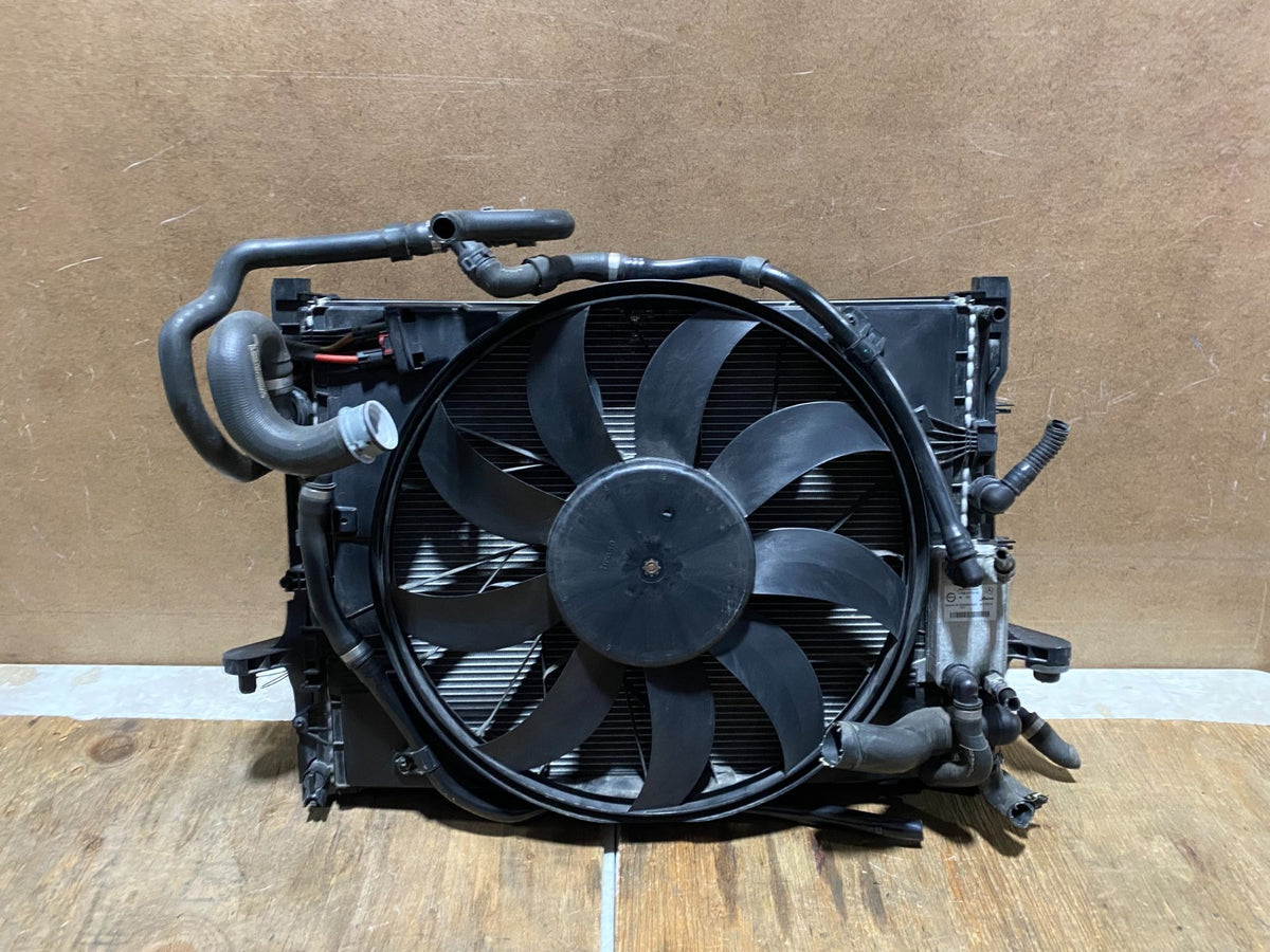 2015 to 2017 Mercedes-Benz S550 Coupe Sedan Radiator Fan Condenser AH0391 PS6