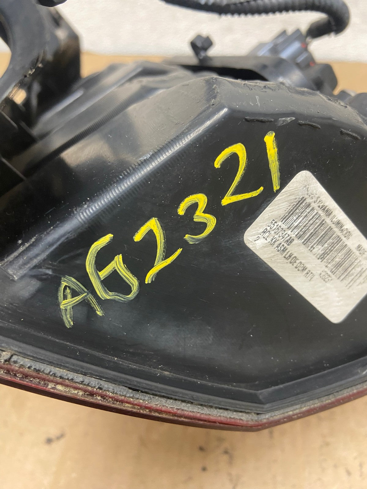 2008 to 2012 Jeep Liberty Left Driver Side Lh Tail Light AG2321 LK6