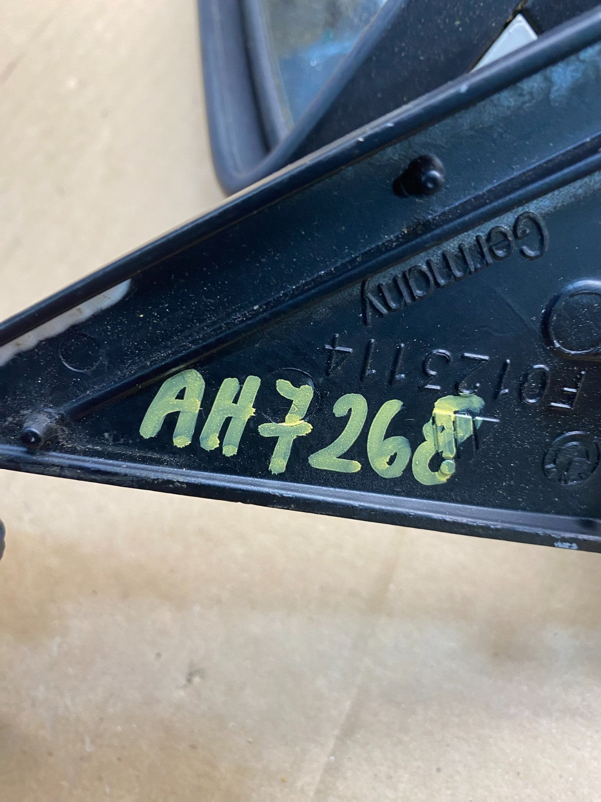 2004 - 2006 BMW 5-Series 525i 530i Right Passenger Door View Mirror AH7268 DG13
