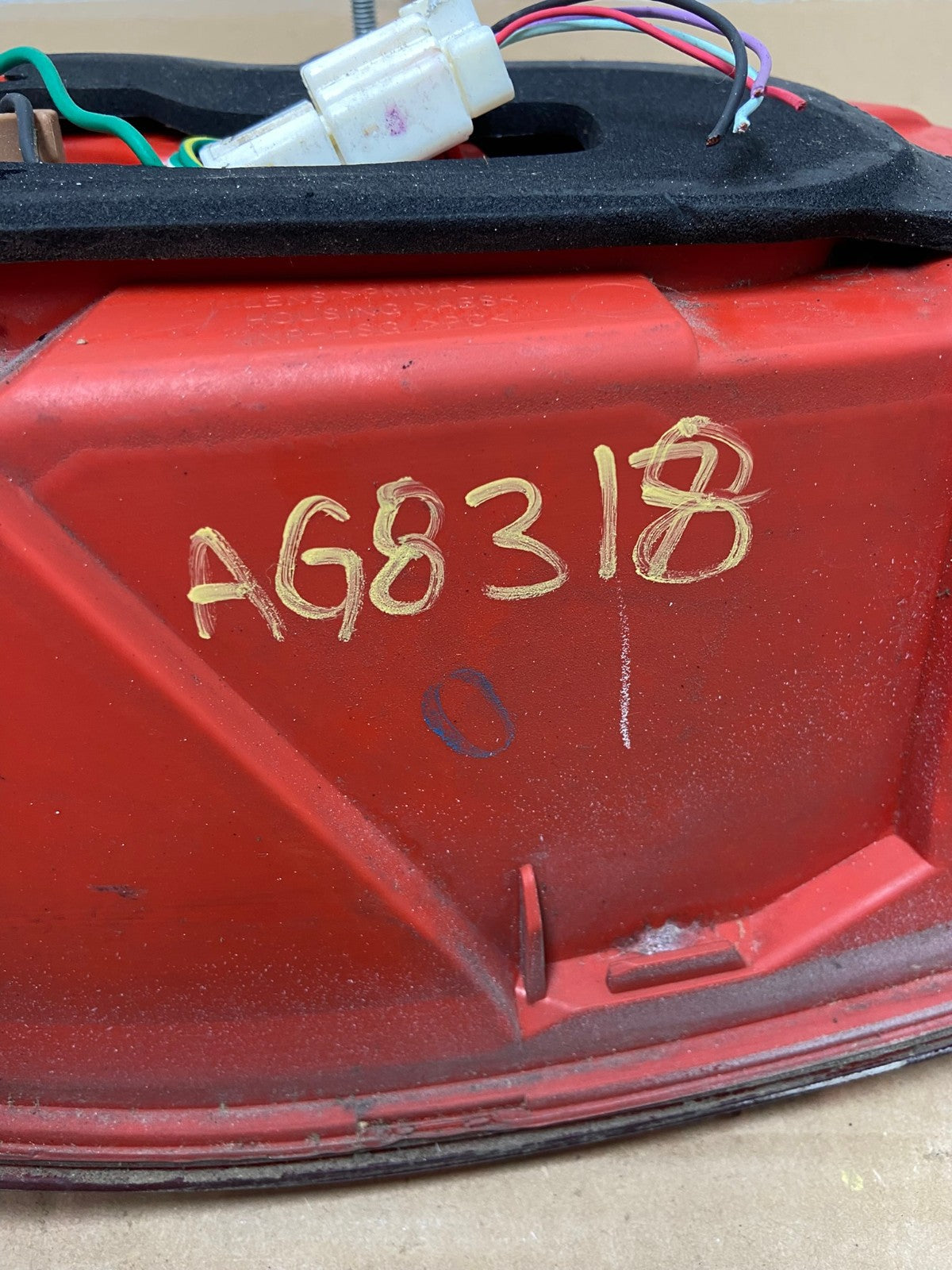 2007 to 2013 Infiniti G35 G37 Sedan Right Passenger Rh Tail Light AG8318 LK7