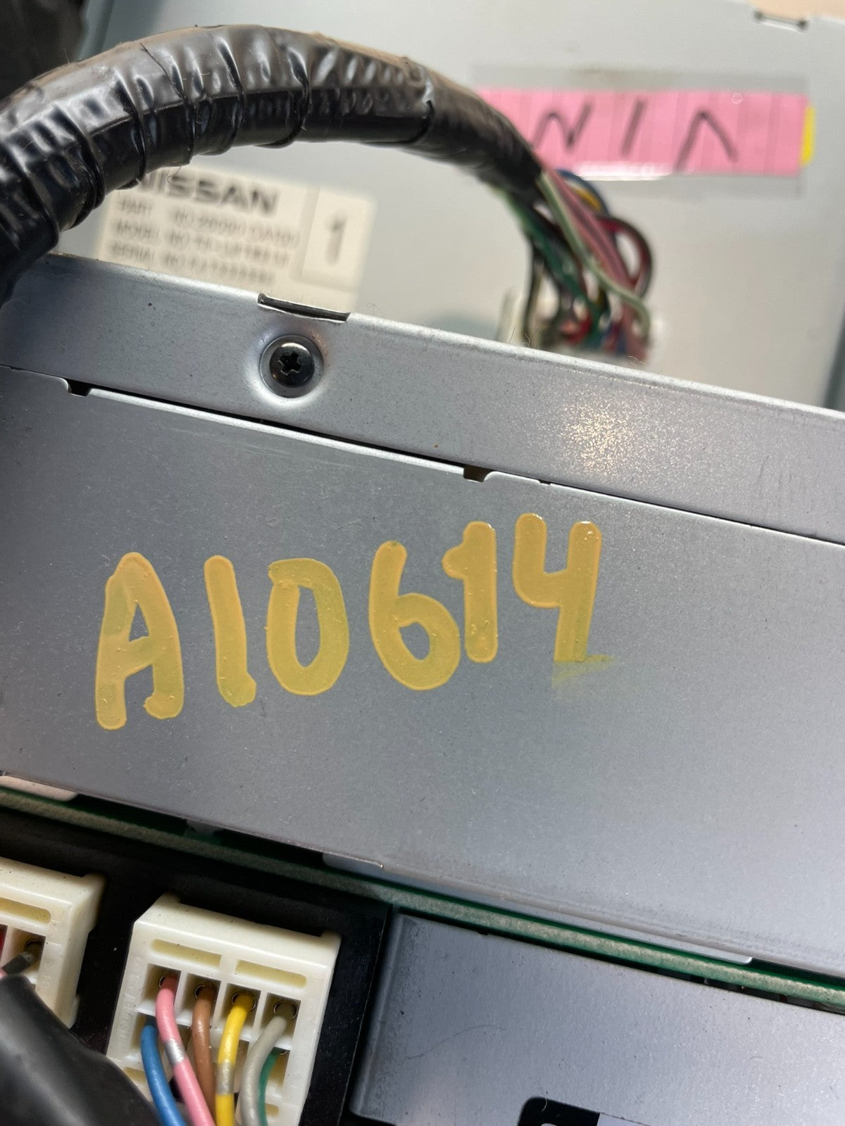 2004 Infiniti FX35 Radio Display Information Navigation Screen AI0614 DG11