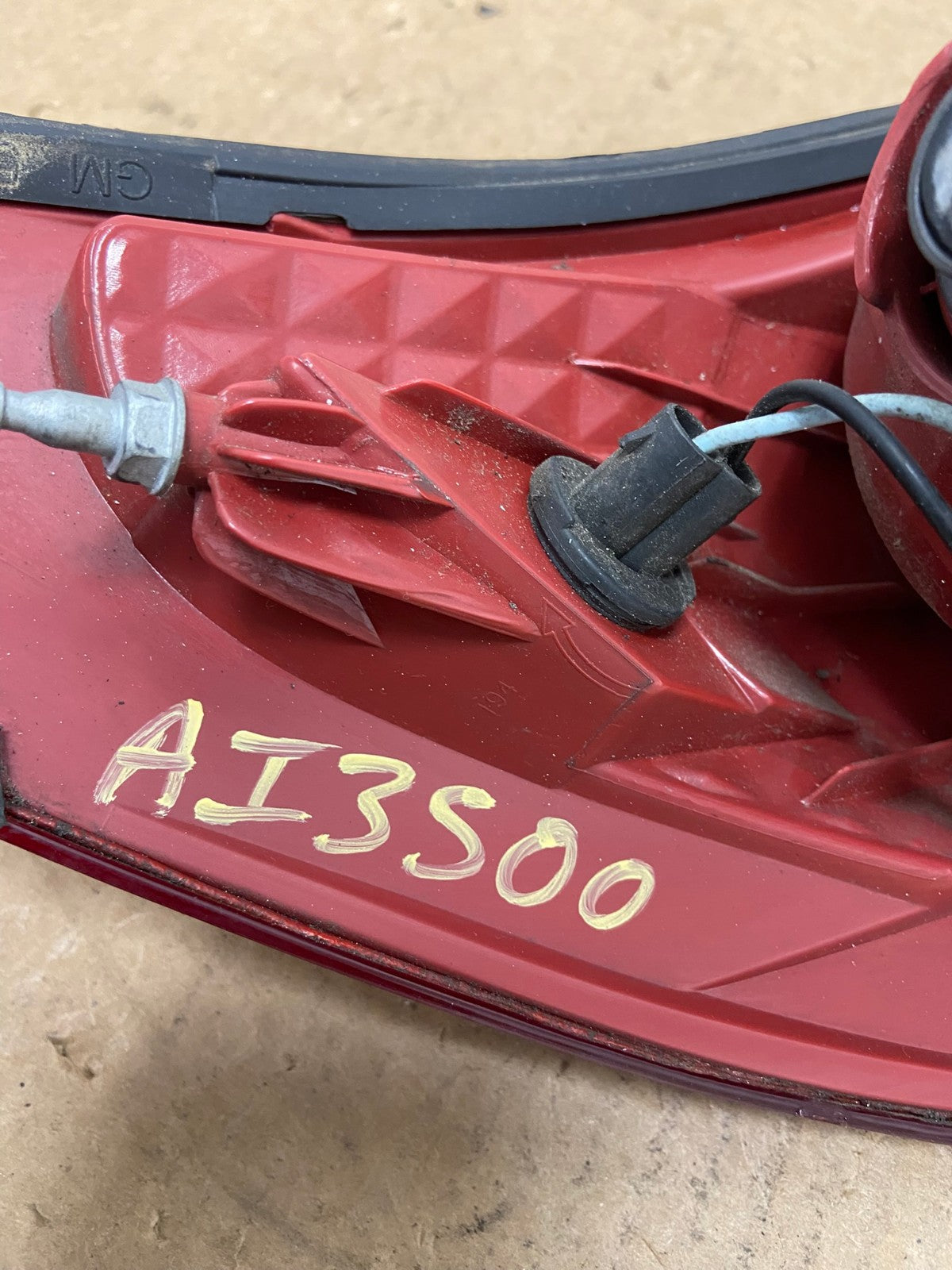 2009 2010 2011 2012 Chevrolet Traverse Right Passenger Tail Light AI3500 LK6