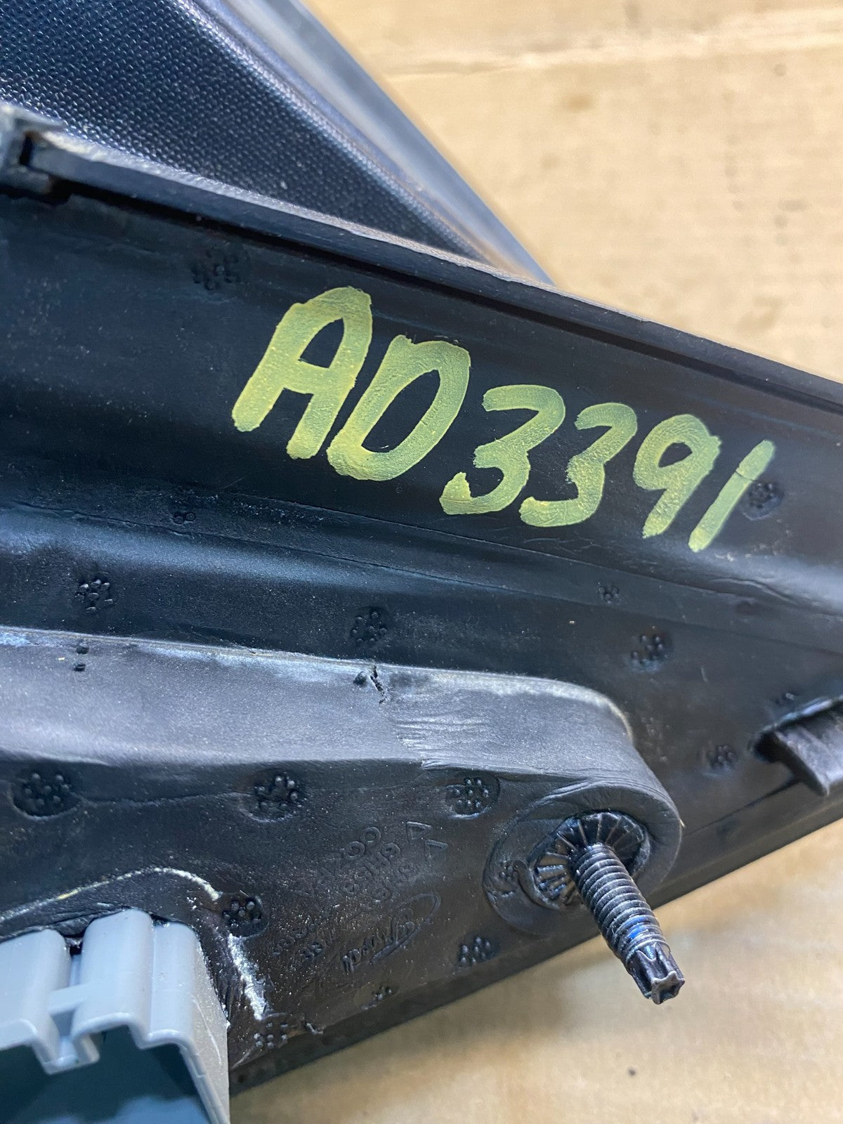 2007 to 2010 Lincoln Mkz Left Driver Side Power View Mirror Heated AD3391 DG10