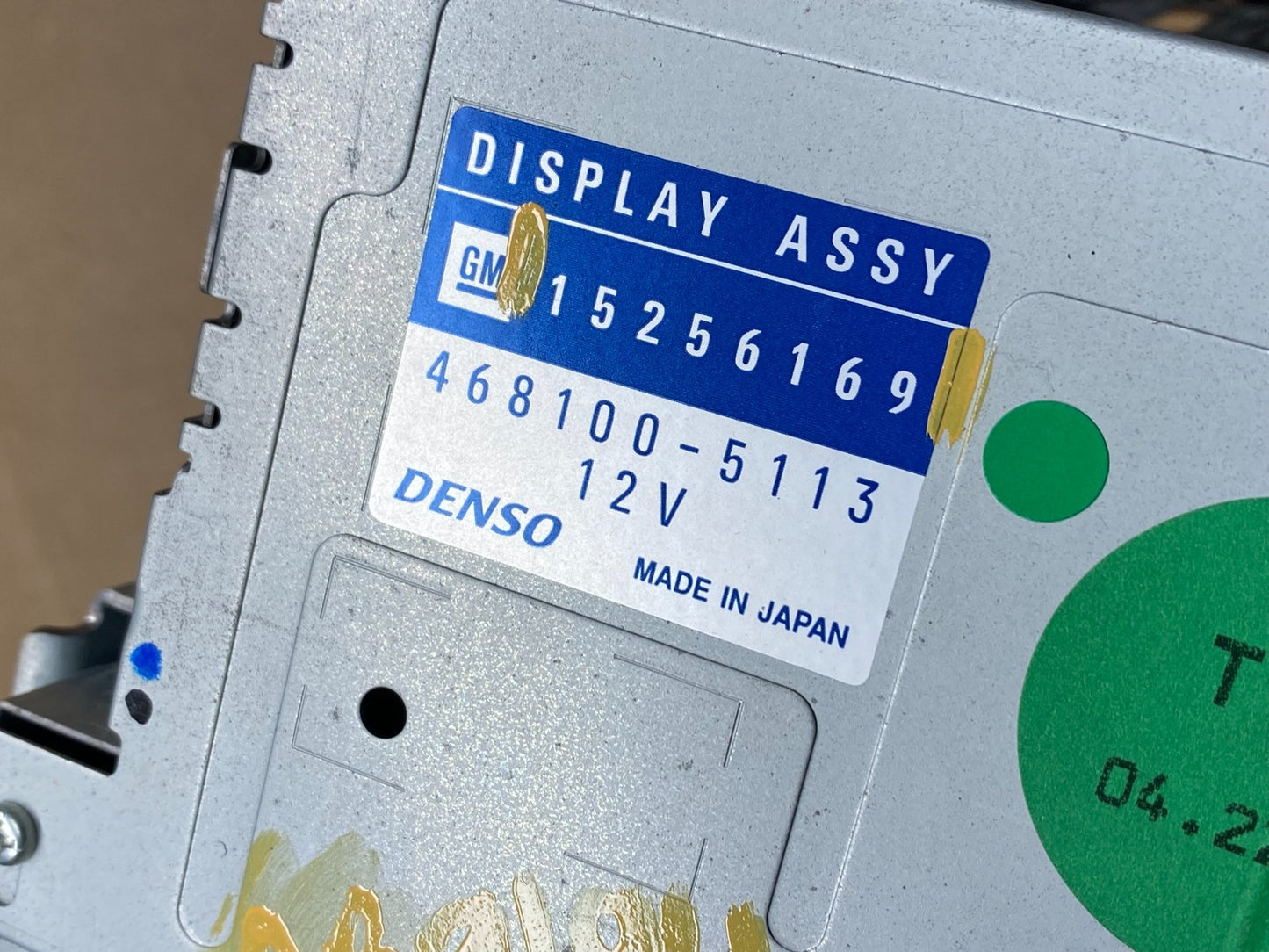 2005 to 2009 Cadillac Sts Radio 6 Disc Screen Display CD Player OEM AB9194 DG5