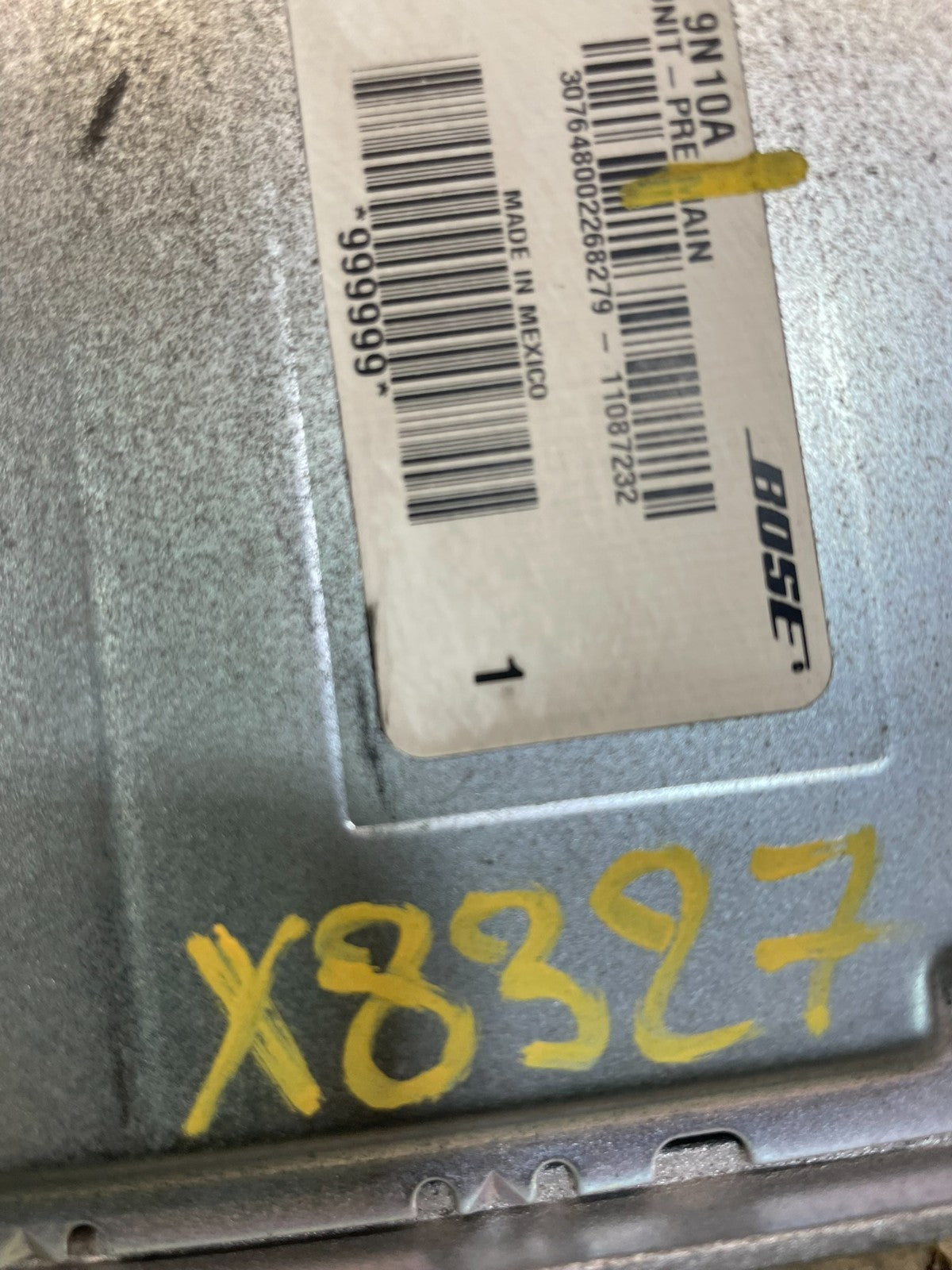 2009 to 2014 Nissan Maxima Radio Audio System Amplifier Module AMP x8327 DG4