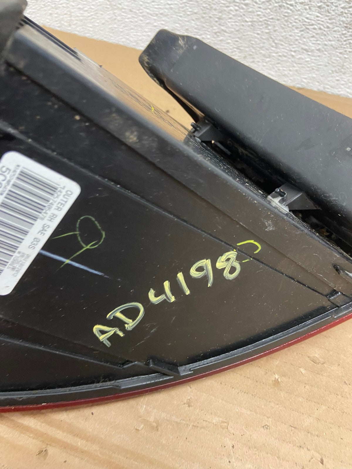 2013 - 2014 Volkswagen Jetta Hybrid Right Passenger LED Tail Light AD4198 LK6