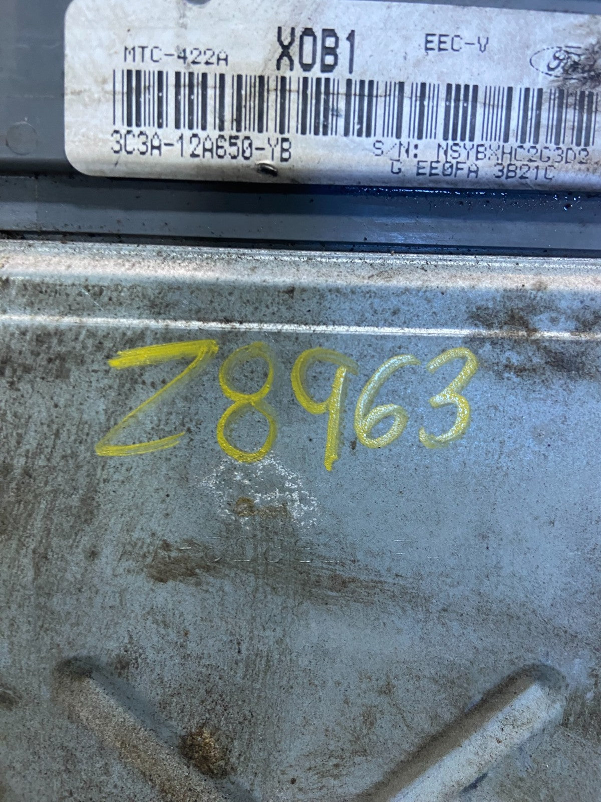 2003 Ford F150 F250 6.8L Engine Control Unit ECU Computer Module Z8963 DG3