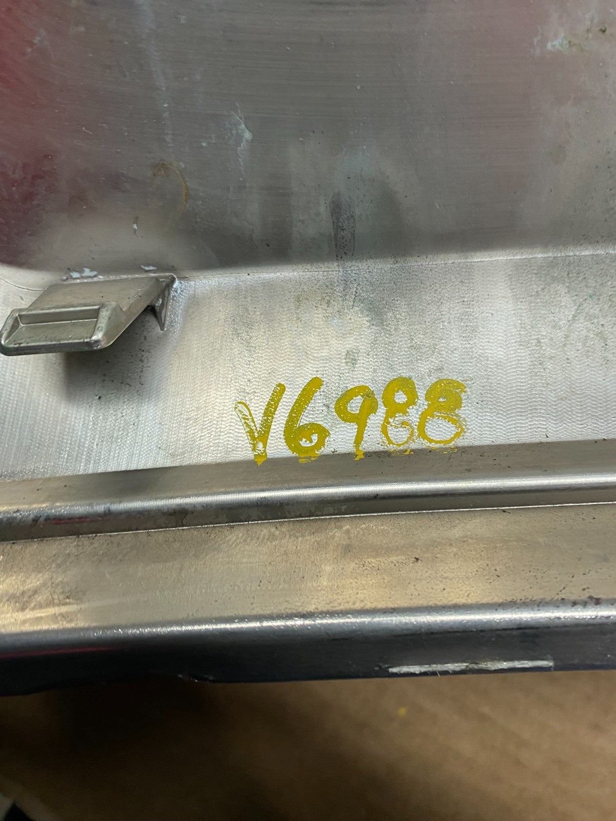 2011-2014 Ford Edge Front Lower Chrome Grille Cover Moulding v6988 DG7