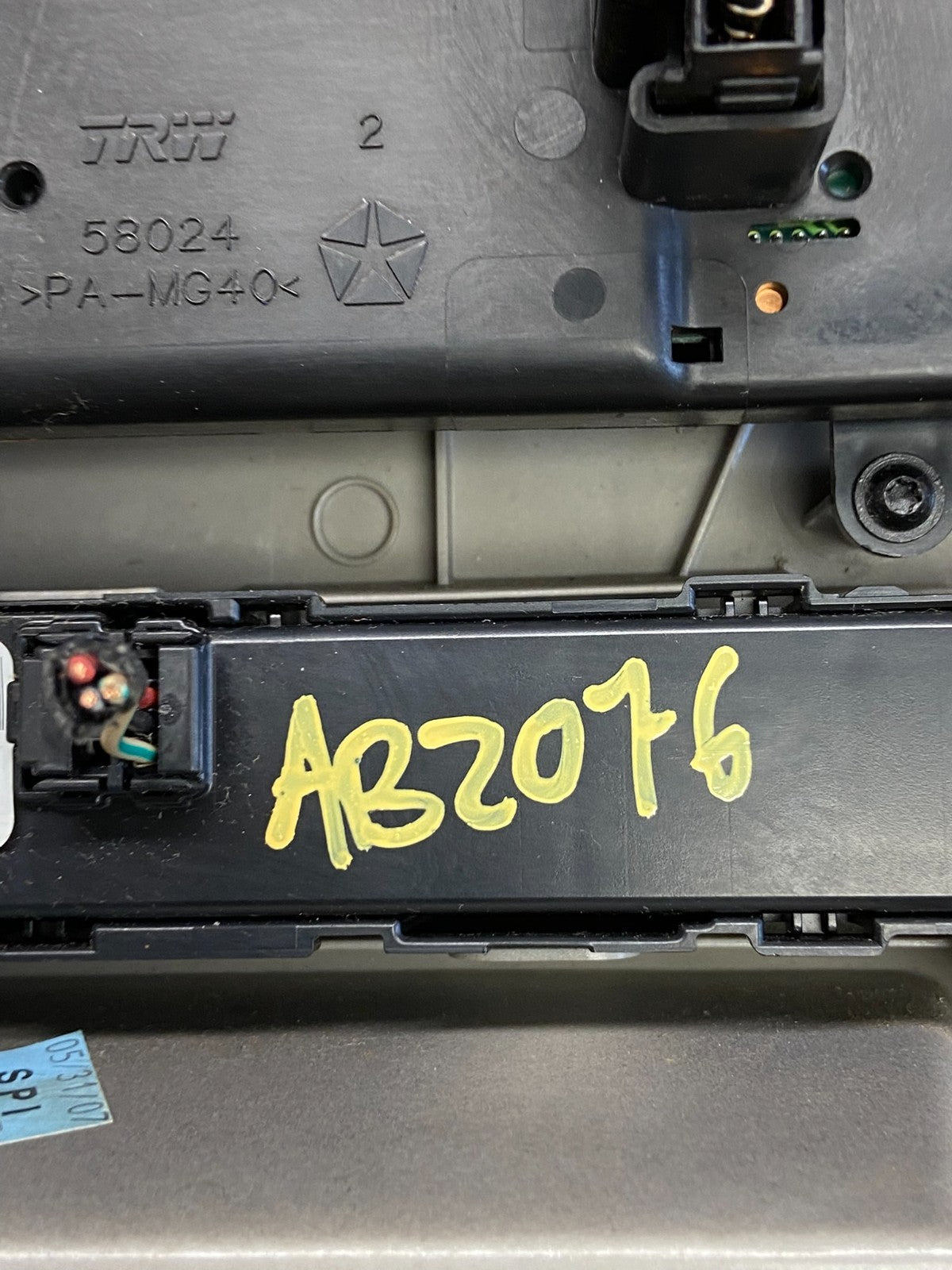 2008 2010 Dodge Avenger Center Dash A/C AC Climate Control Bezel Trim AB2076 DG6