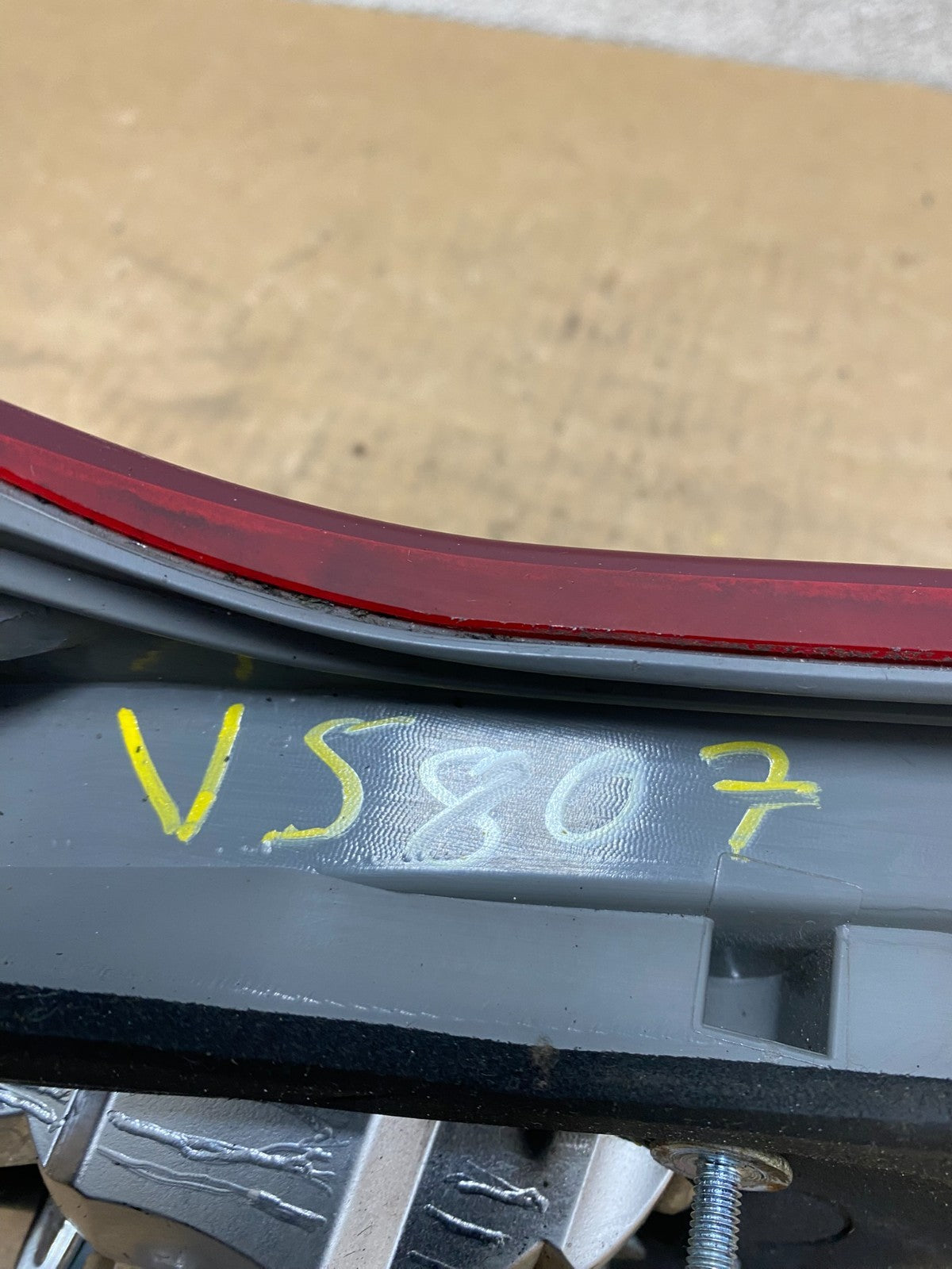 2007 2008 2009 Acura Mdx Left Driver Lh Side Inner Tail Light V5807 DW7