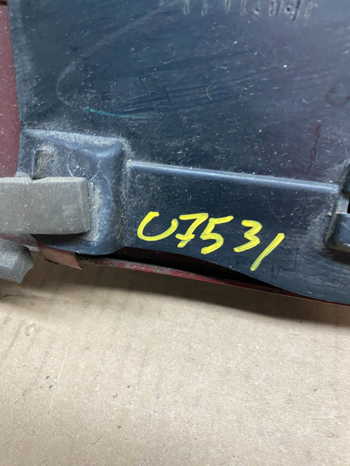 2011-2018 Dodge Grand Caravan Black Rear Tail Gate Trim Molding Panel U7531 DG19