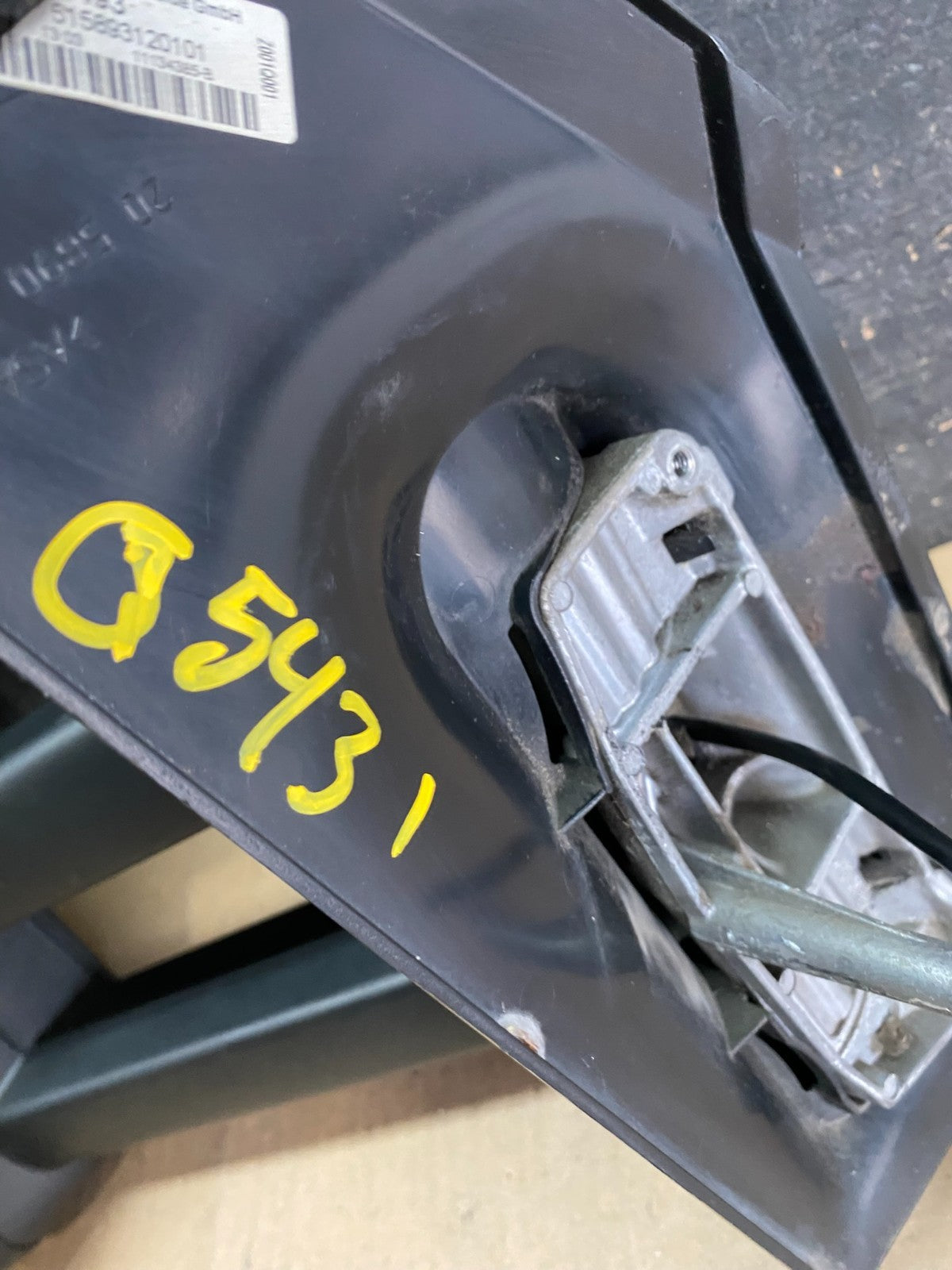2007 to 2018 Mercedes-Benz Sprinter Left Driver Side View Door Mirror Q5431 DG11