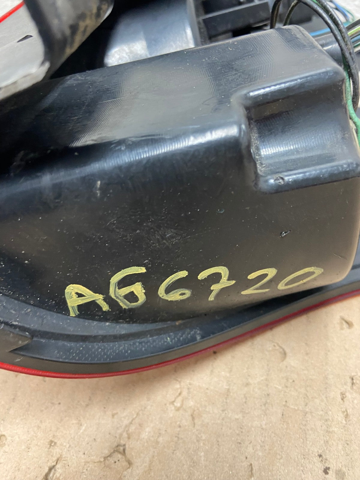 2011 to 2018 Dodge Grand Caravan Left Driver Tail Light Led AG6720 LK11