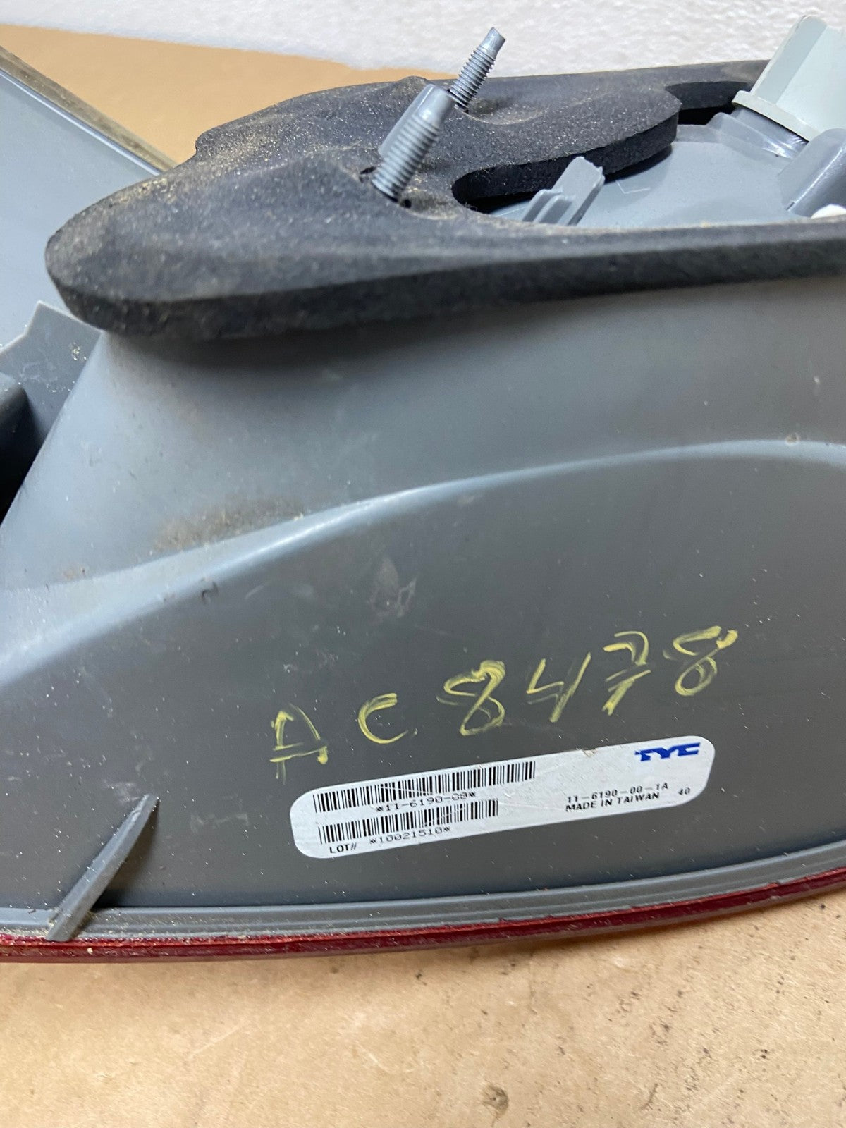 2006 2007 2008 Hyundai Sonata Left Driver Lh Side Tail Light DEPO AC8478 LK6