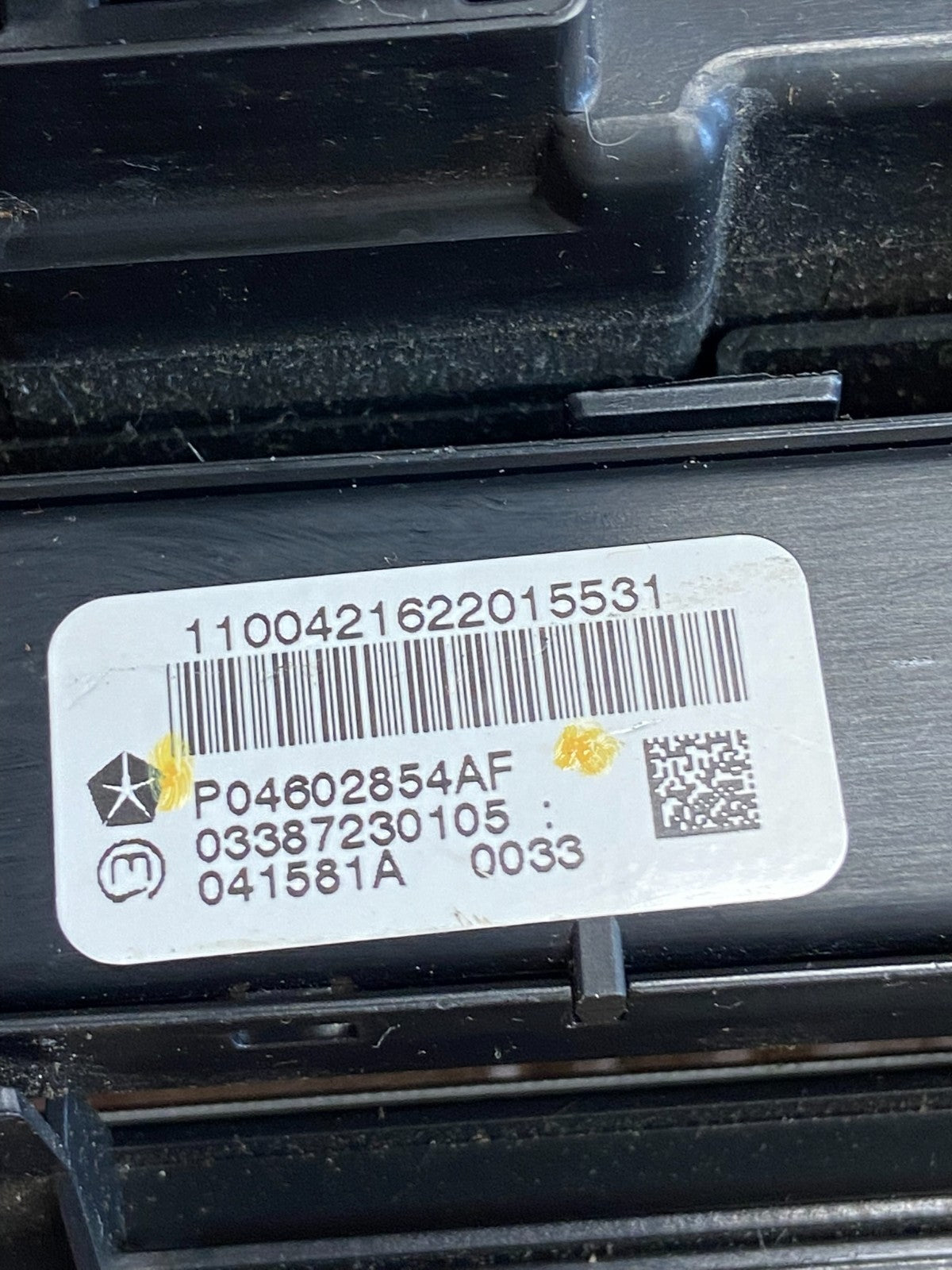 2008 2009 2010 Jeep Commander Grand Cherokee A/C Climate Control Bezel af6490 DG5