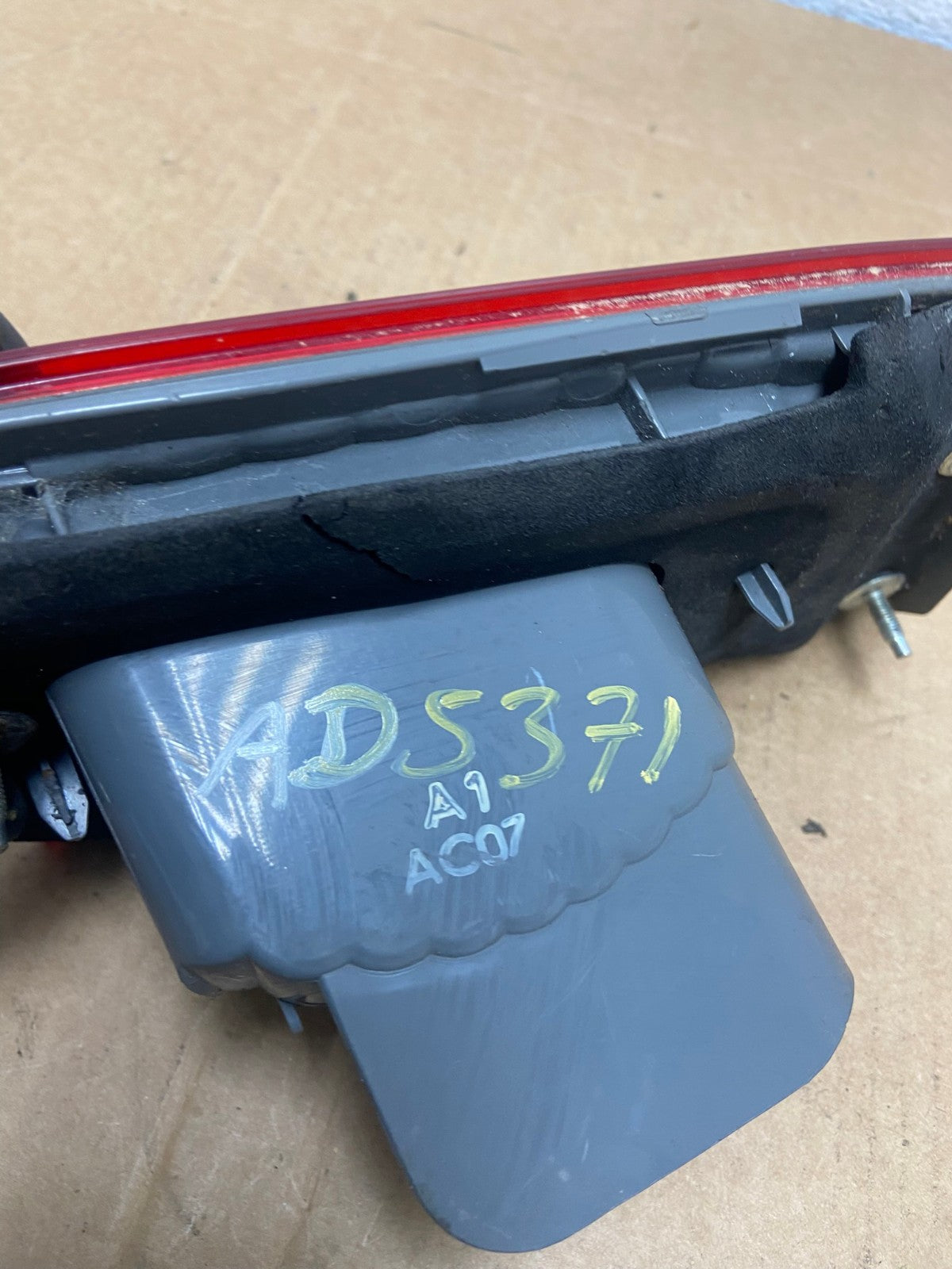 2009 to 2014 Acura Tsx Sedan Right Passenger Tail Light Inner AD5371 LK6