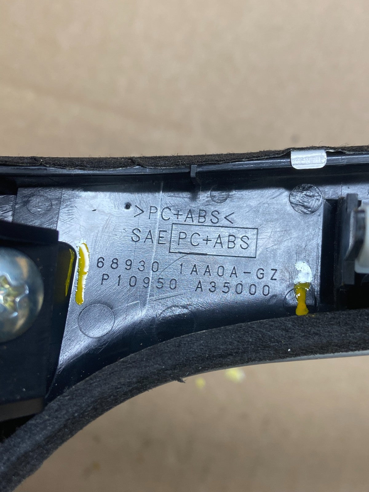2009-2010 Nissan Murano Dash Trim Panel With Hazard Buttom Switch OEM t9086 DG5