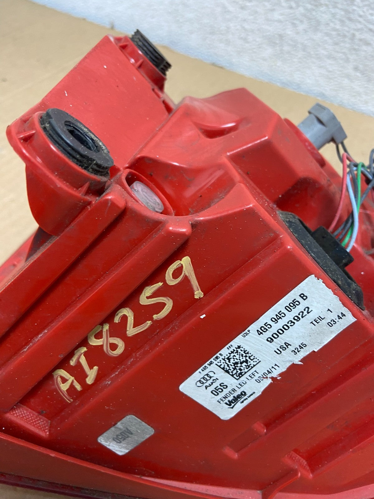2012 - 2015 Audi A6 Left Driver LH Side LED Tail Light AI8259 DW6